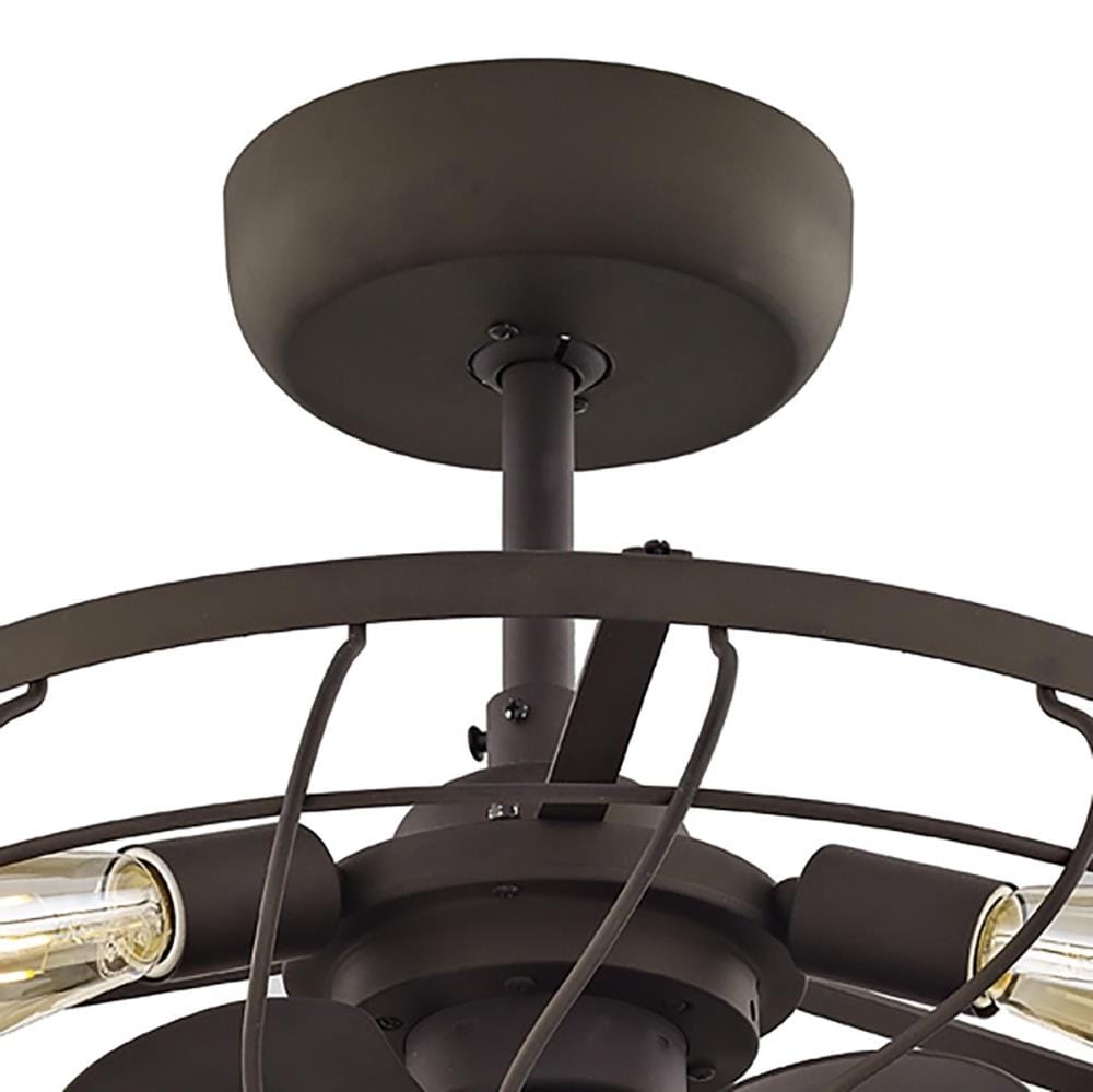 Allen Roth 23 In Eastview Aged Bronze Ceiling Fan Manual Shelly Lighting
