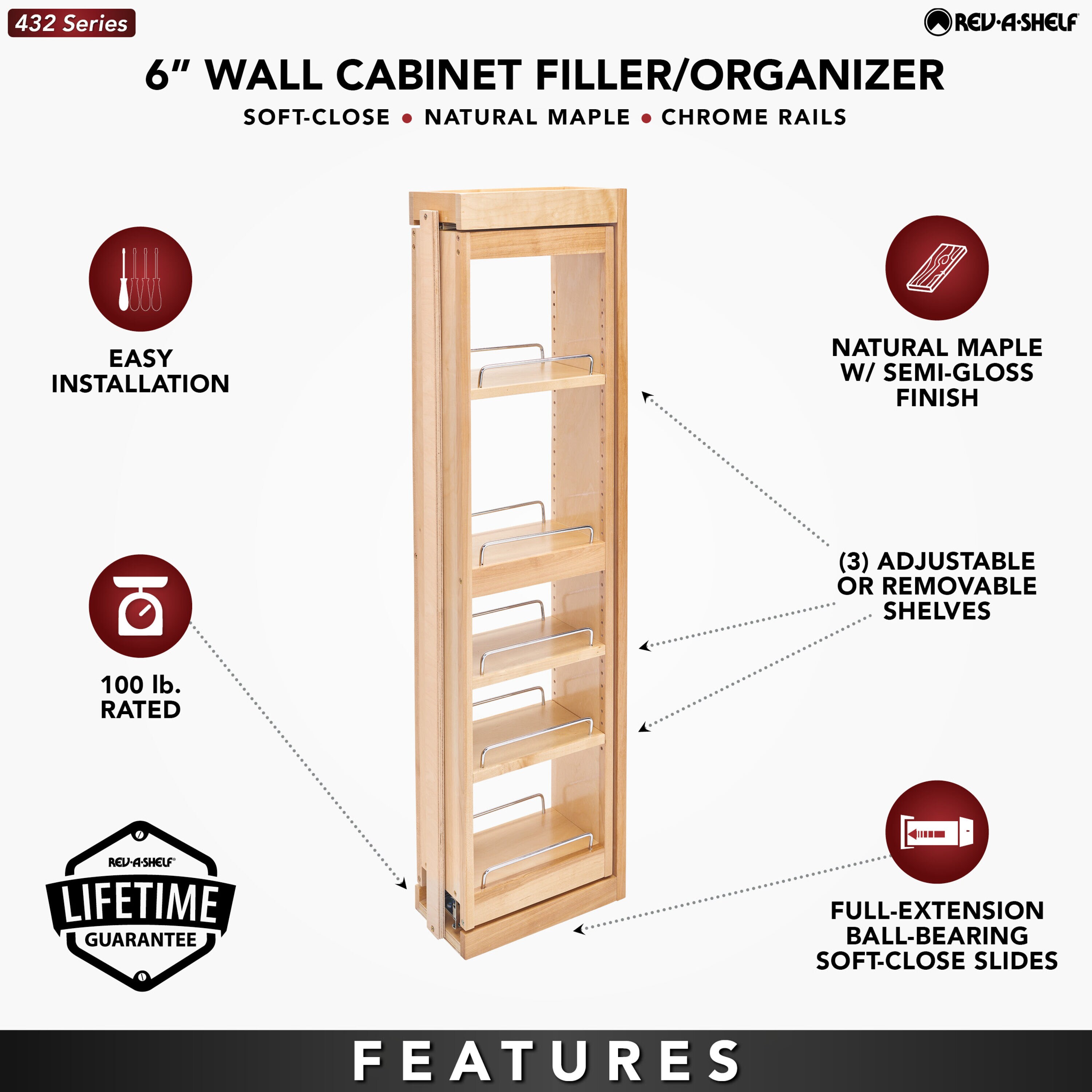 Rev-A-Shelf 321550 Pull-Out-Cabinet-Baskets - View #5