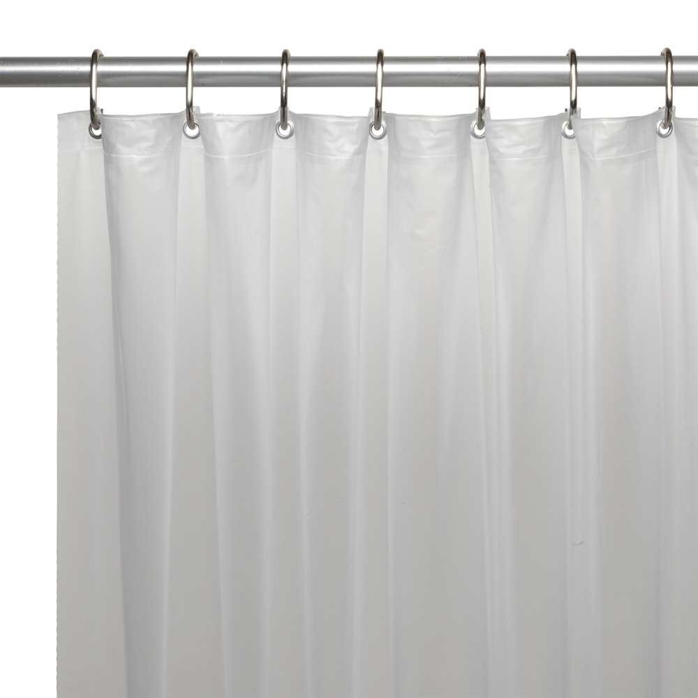 Carnation Home Fashions Vinyl 5 Gauge Shower Curtain Liner for sale online 