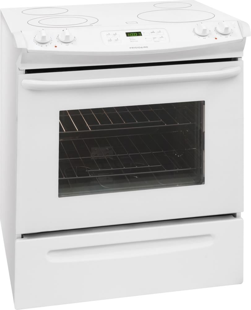 Frigidaire 30-in Smooth Surface 4 Elements 4.6-cu ft Self-Cleaning ...