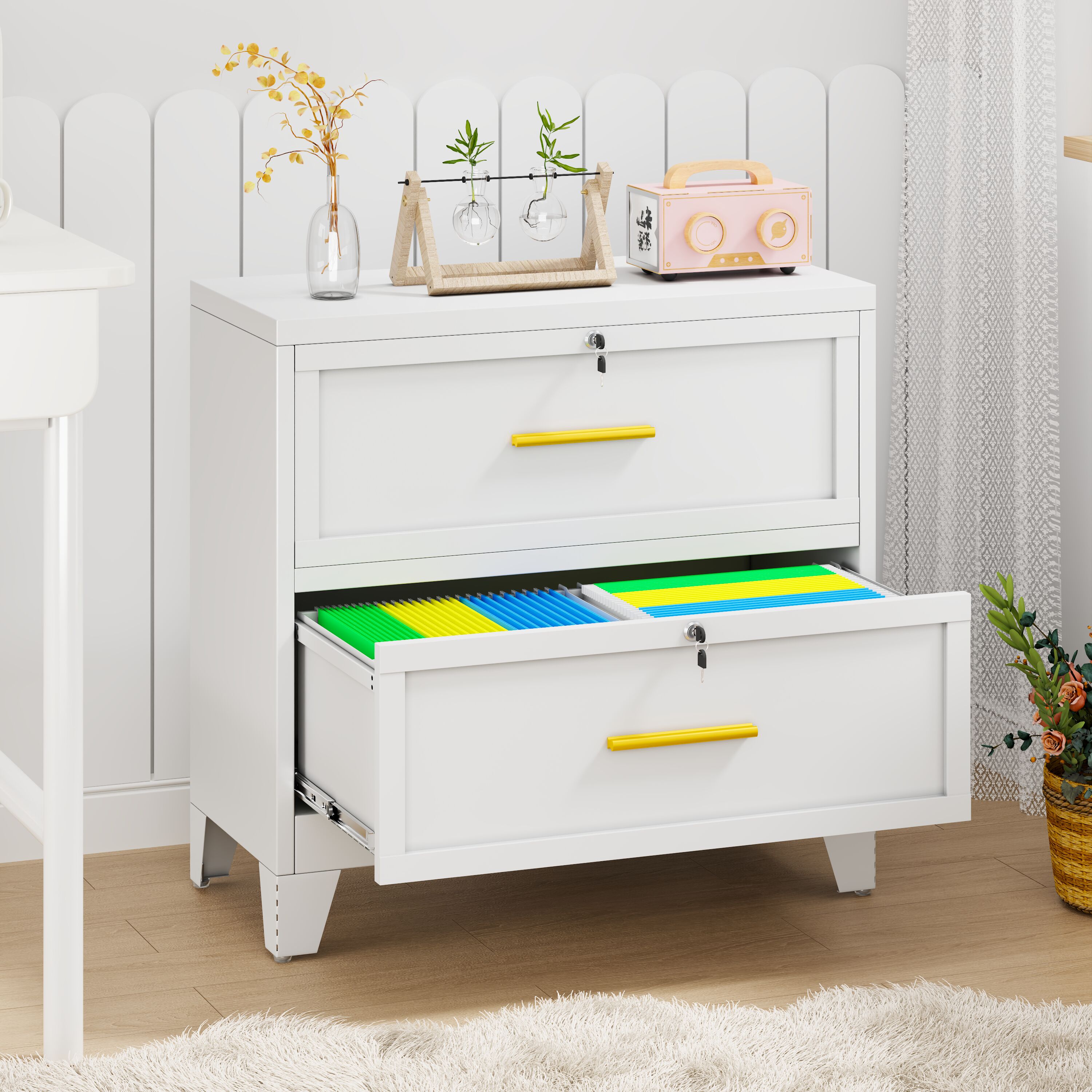 GAIOUS YSXR-K2-W Filing-Cabinets - View #6