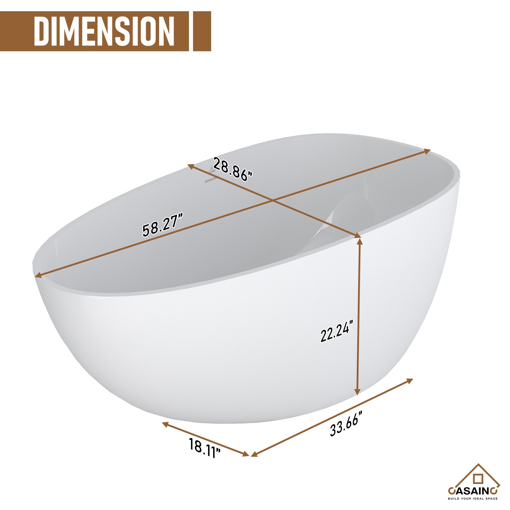 CASAINC CAS046SFB bathtubs - View #13