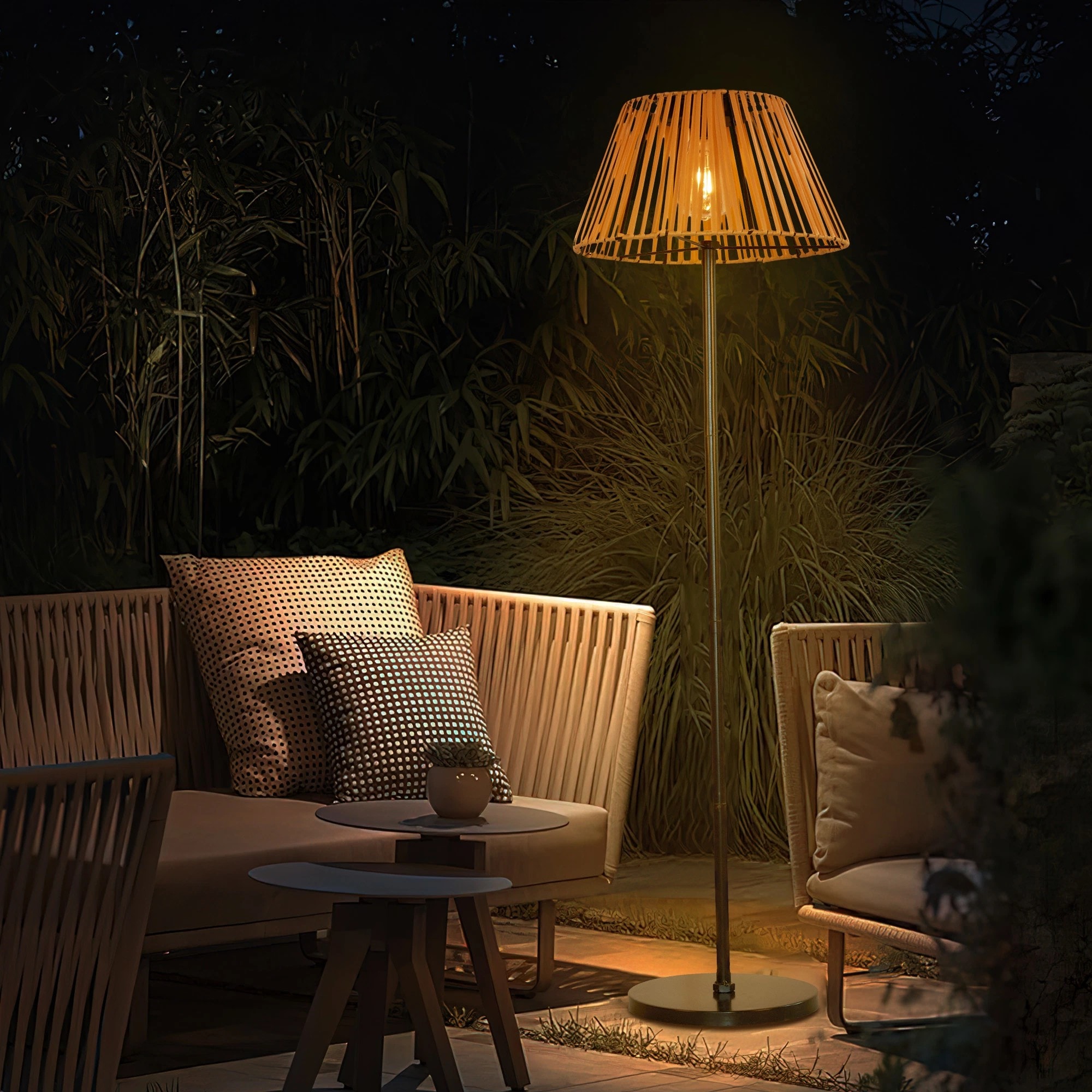 Kahomvis INOW-QPD0-MEA Outdoor-Decorative-Lanterns - View #2