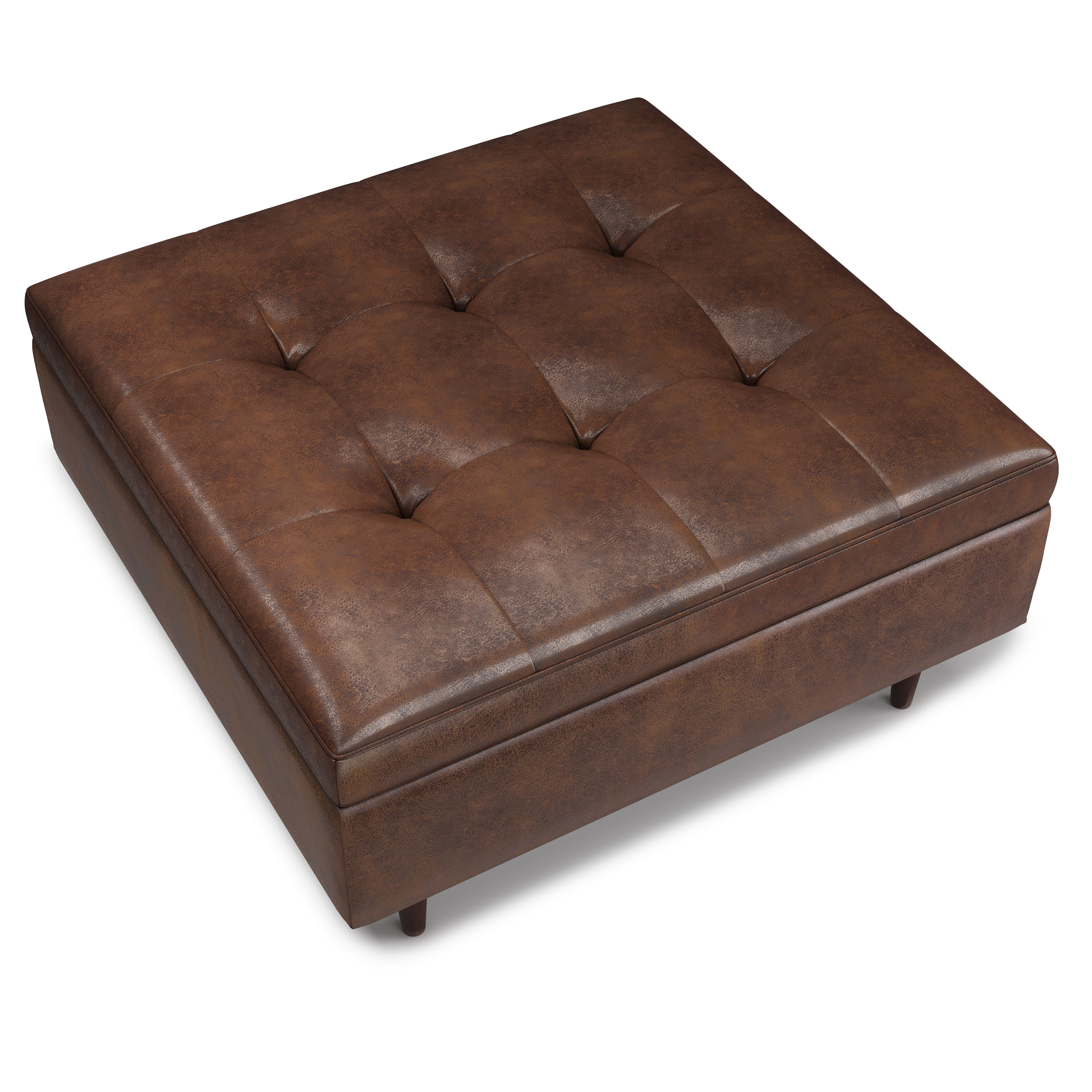 Simpli Home AXCOT-SHLS-DBR Indoor-Ottomans - View #3