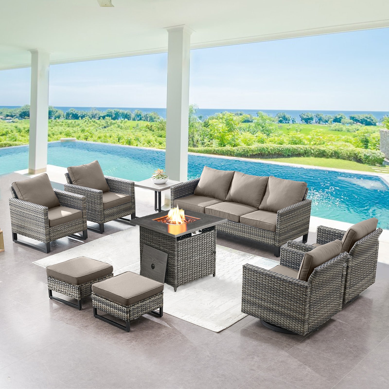 Rilyson FS062063069099-3 Patio-Conversation-Sets - View #2