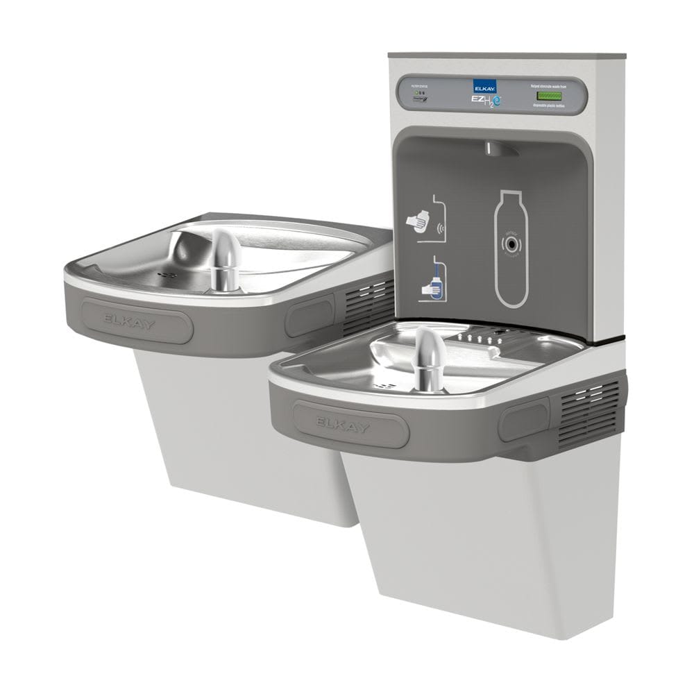 Elkay -  LZSTL8WSVRSK EZH2O Versatile BiLevel Cooler and Bottle Filling Station with Filter Vanda...