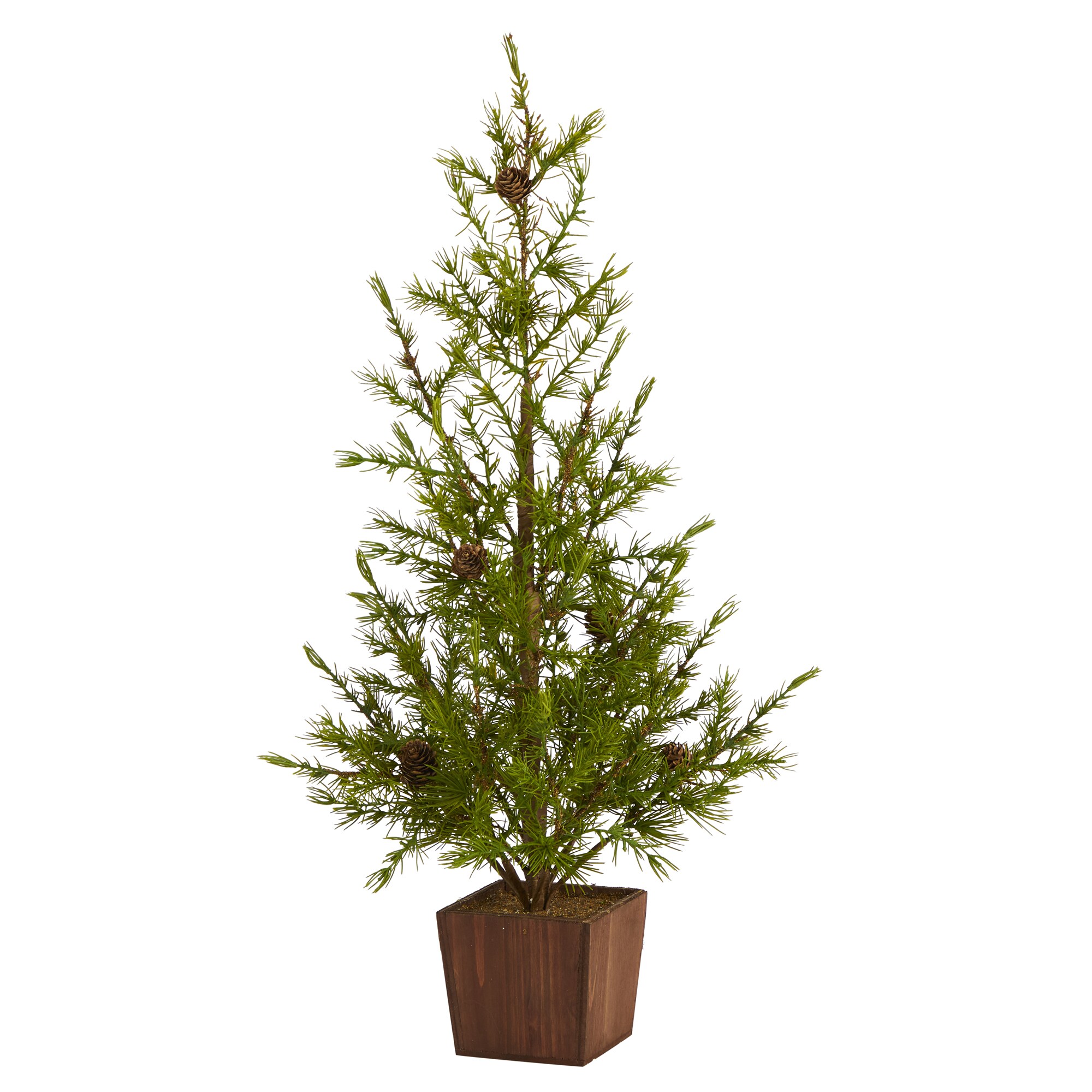 Nearly Natural T1505 2.33-Feet Pine Artificial Christmas Tree