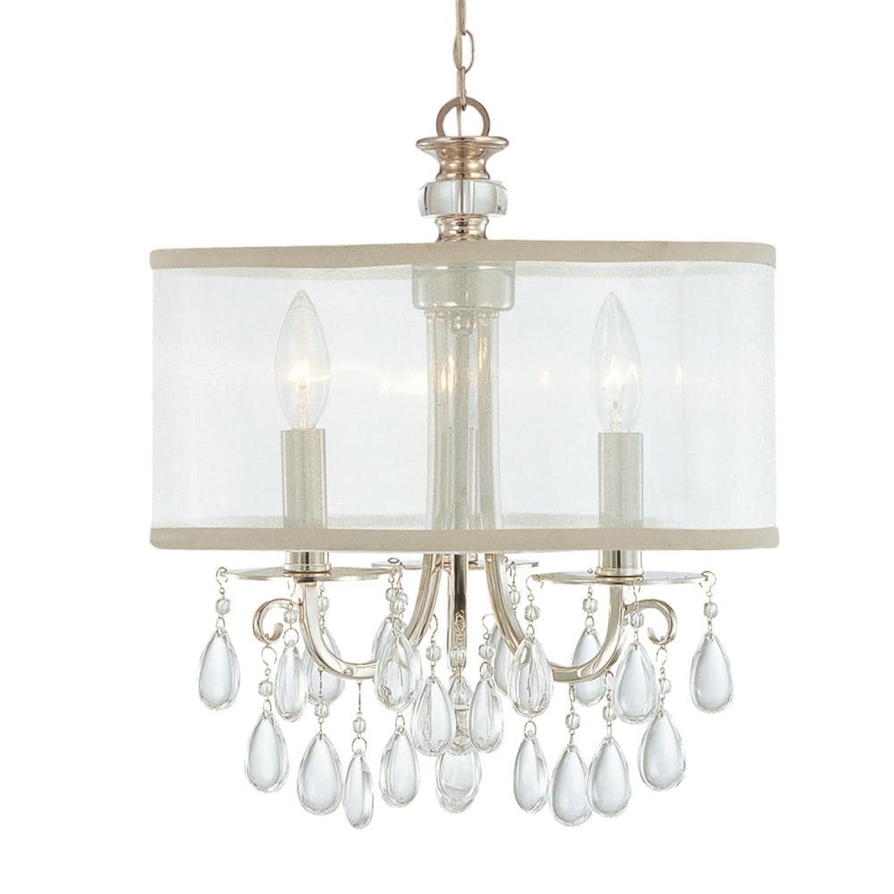 crystorama hampton 5 light chandelier