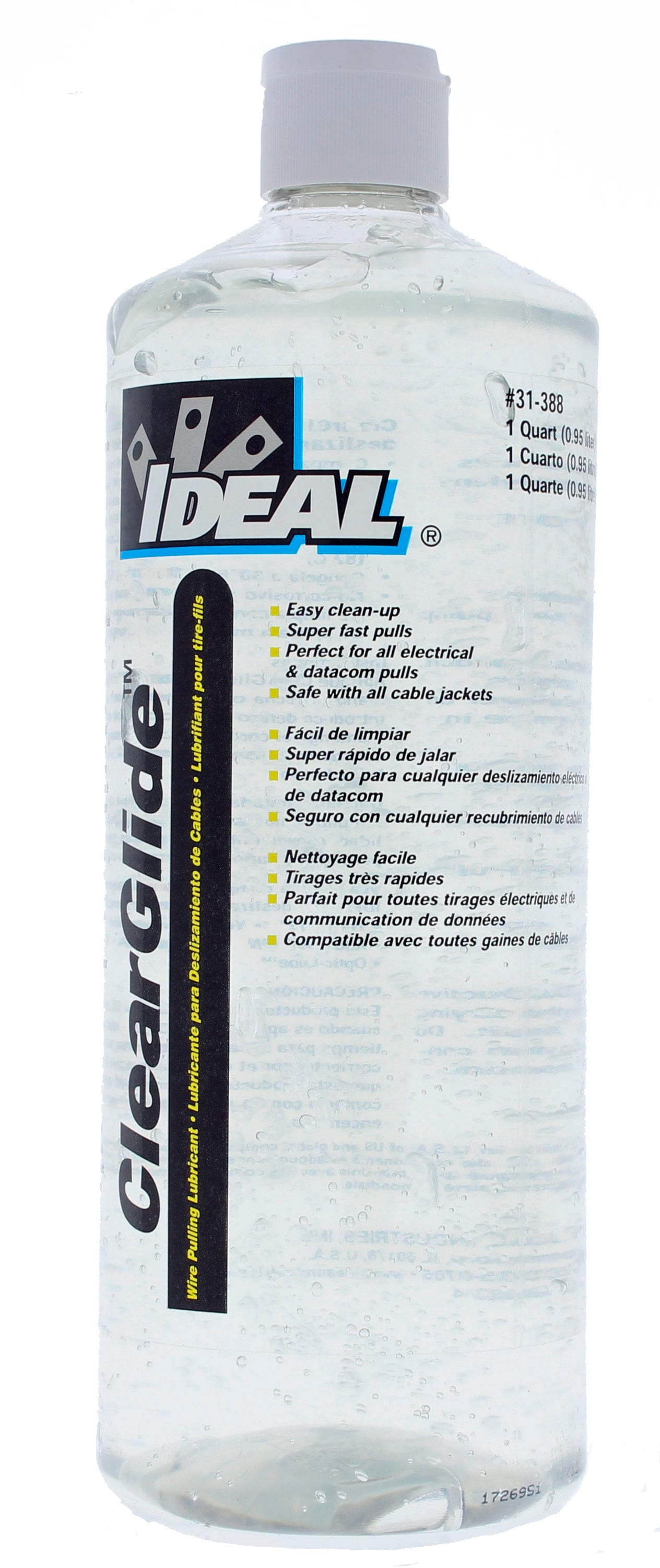 IDEAL Clear Glide Wire Pulling Lubricant in the Wire Pulling