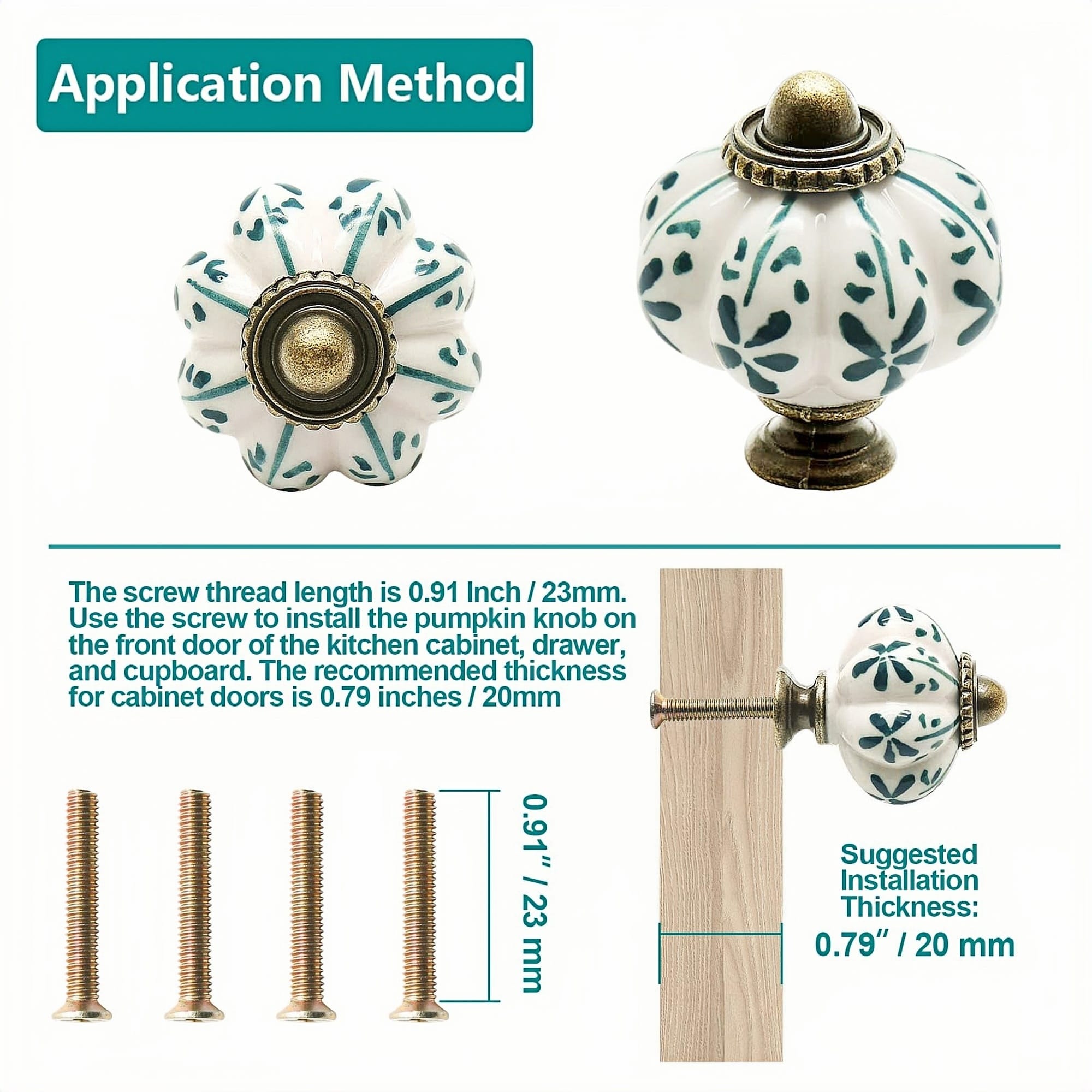 Numhew NHLYNN42972 Cabinet-Knobs - View #6