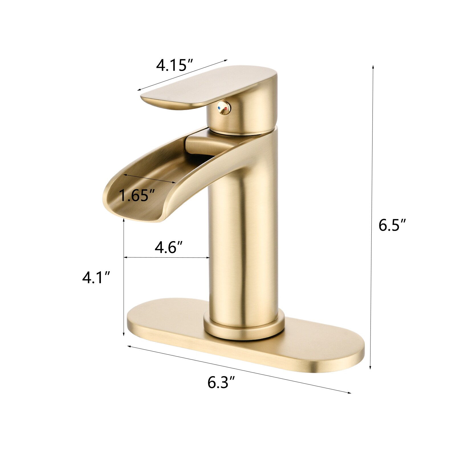 Poinic YUR-BF008BG Lavatory-Faucets - View #3