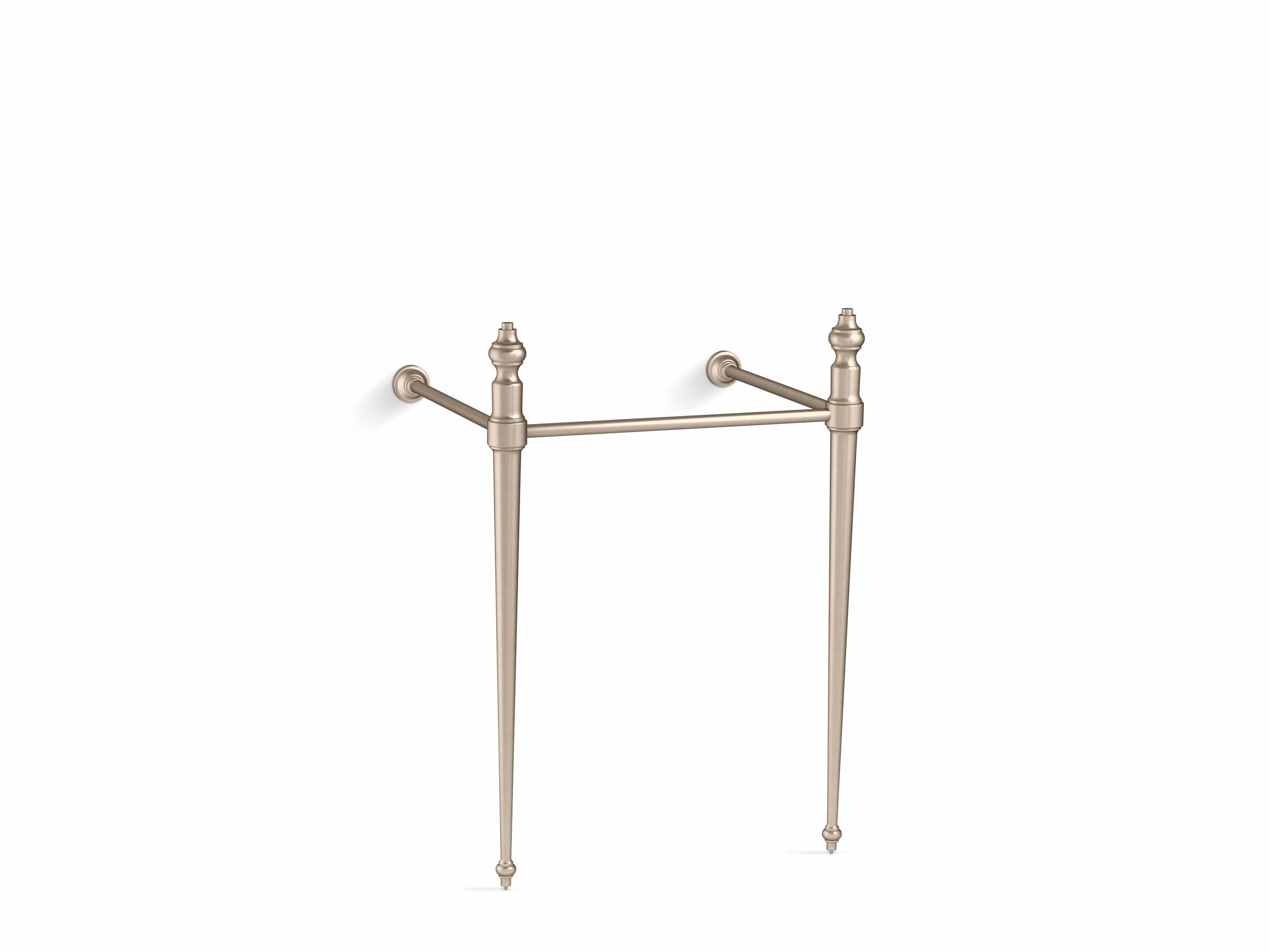 KOHLER 30009-BV Memoirs Classic Vibrant Brushed Bronze Bathroom Vanity Legs (20.69-in x 33.25-in)
