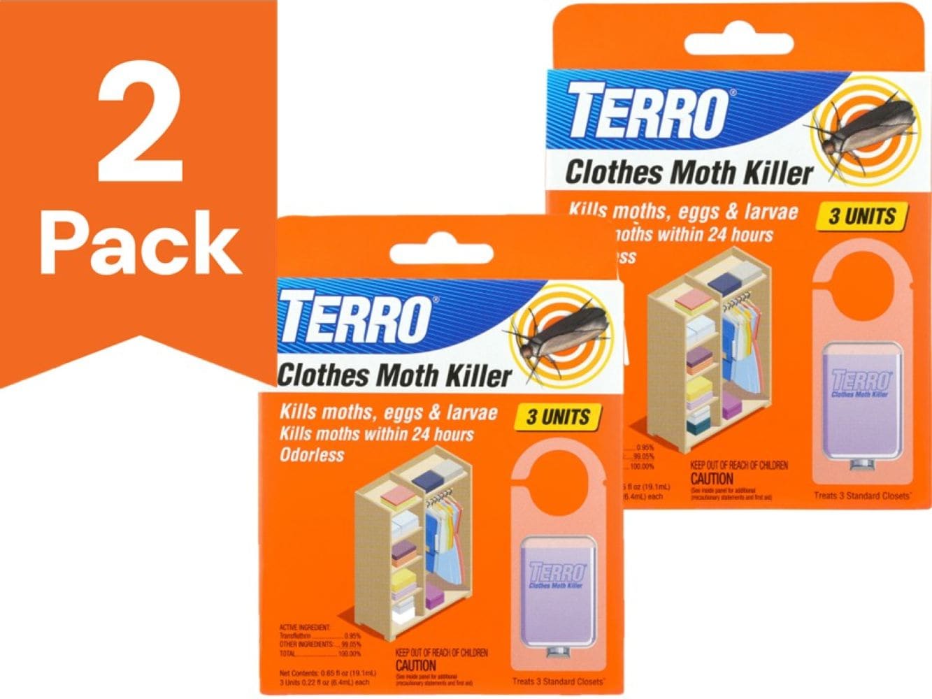 TERRO Indoor 3 -Count Ready to use Home pest control 3 -Pack