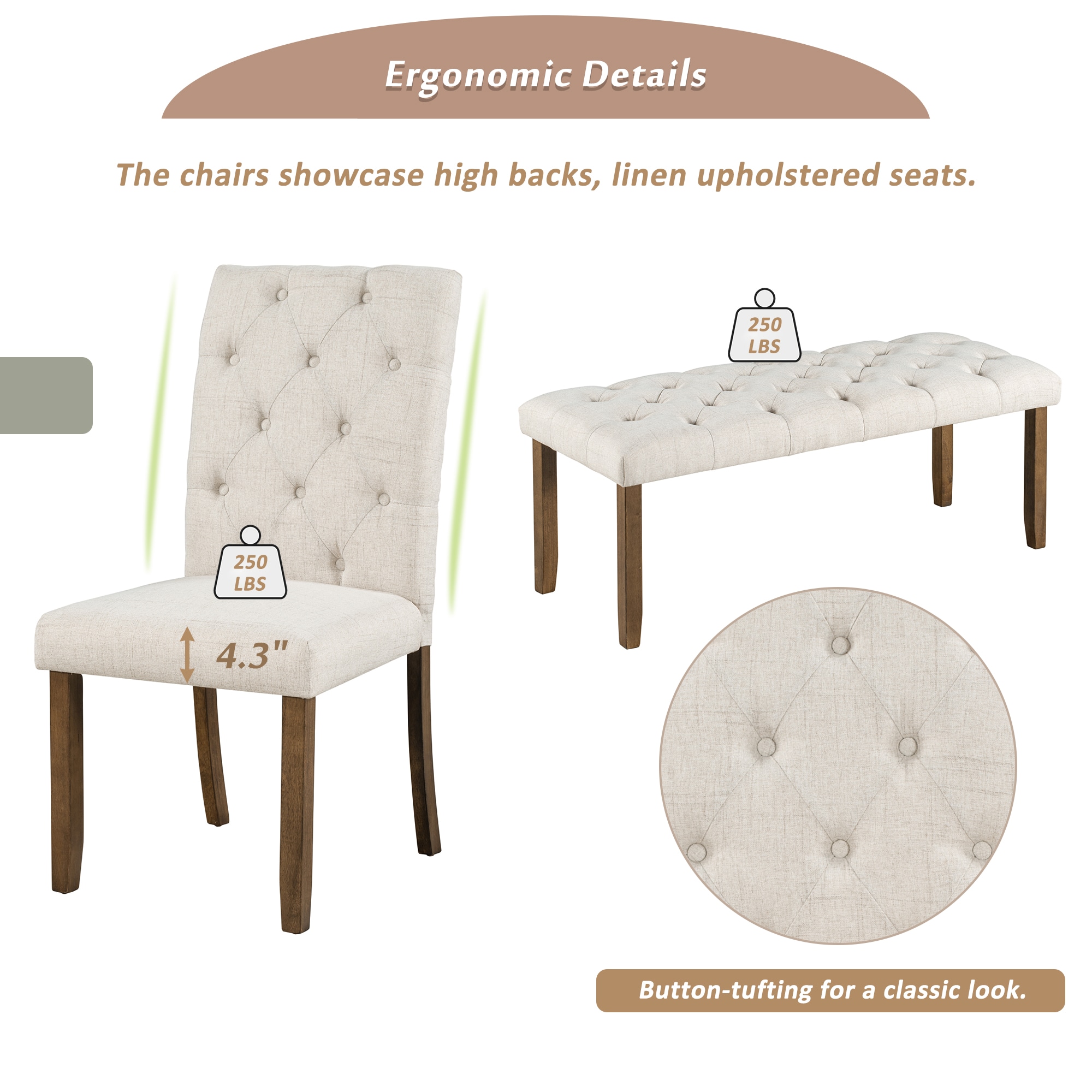 JANSNO DKSELL018 Dining-Sets - View #5
