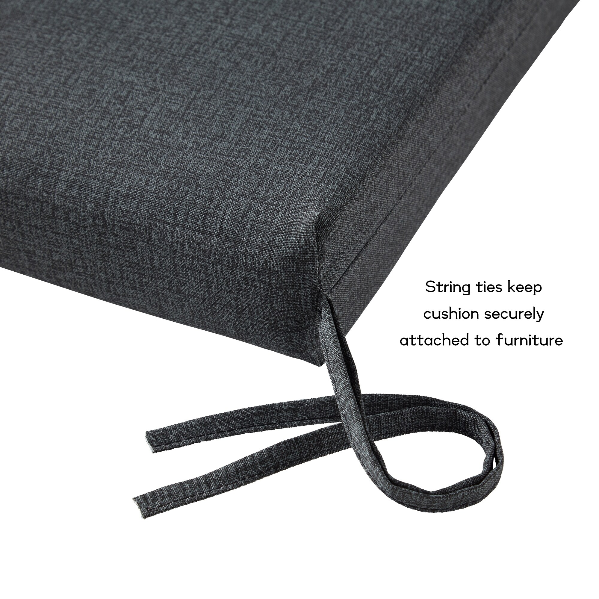 Greendale Home Fashions OP1900-CARBON Patio-Furniture-Cushions - View #3