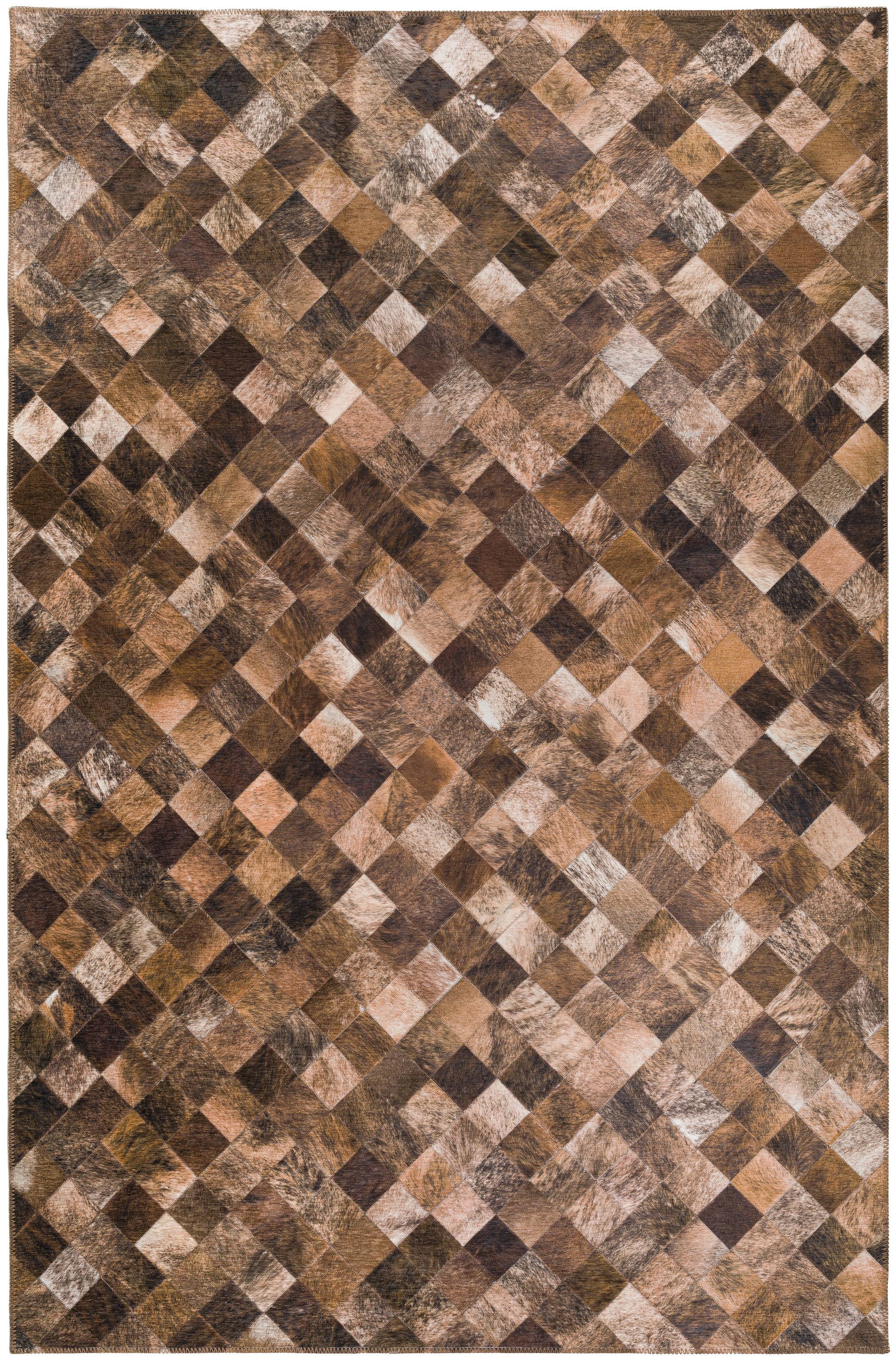 Addison Rugs ALR32BR10X14 Laredo 10 x 14 (ft) Woven Chenille Brown Rectangular Indoor/Outdoor Geometric Bohemian/Eclectic Area rug