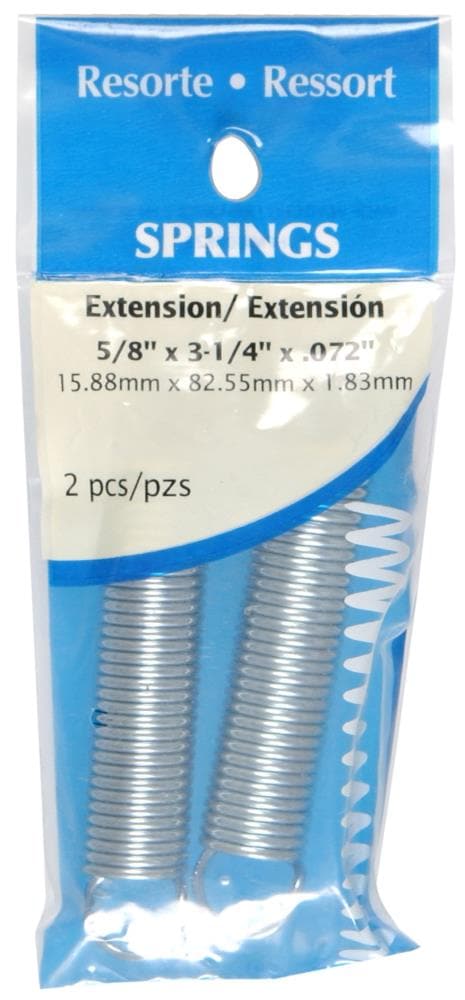 Extension Spring Model #543210-5 in x 7/16 in Hillman 