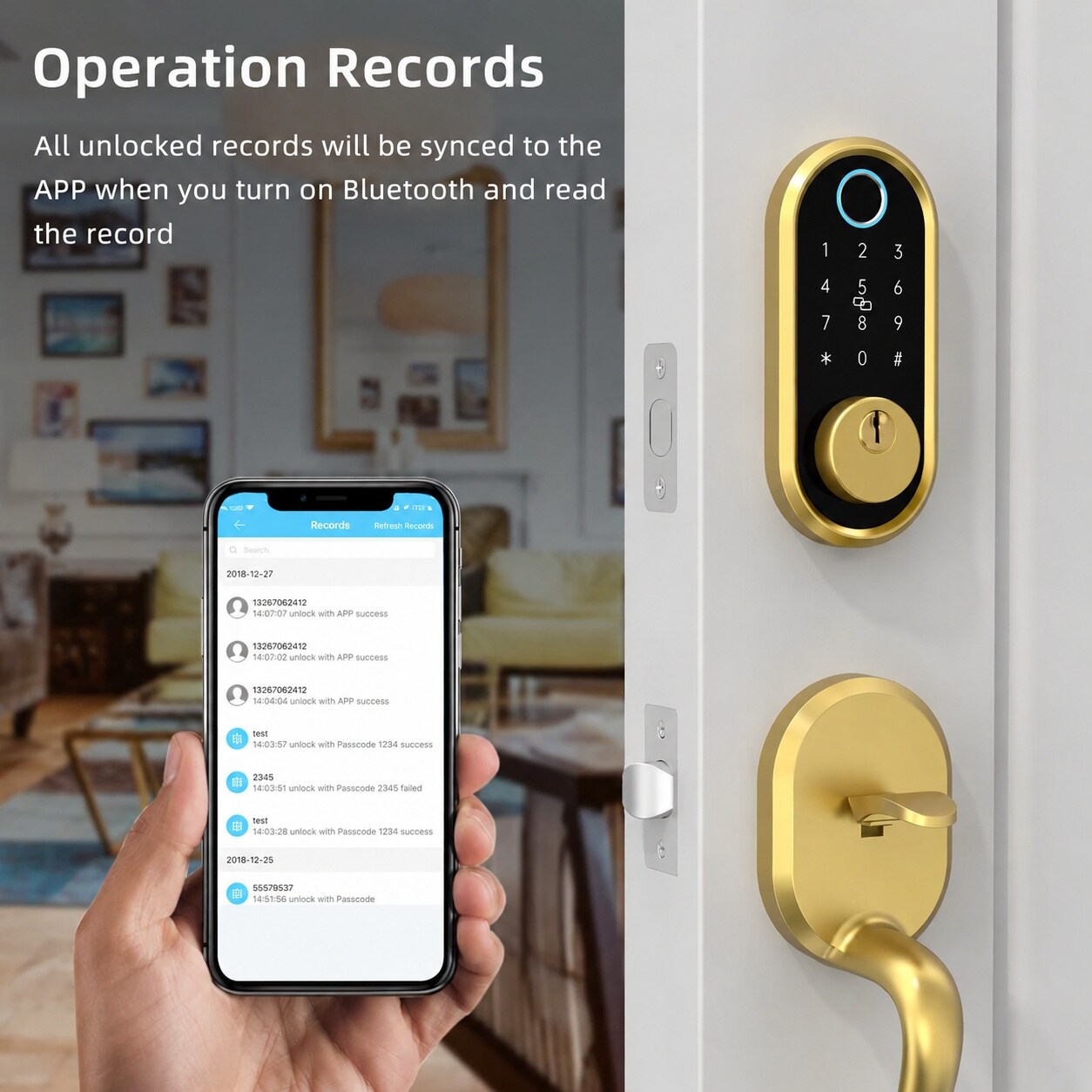 Yichuhaoxi LYI0709Y031 Electronic-Door-Locks - View #6