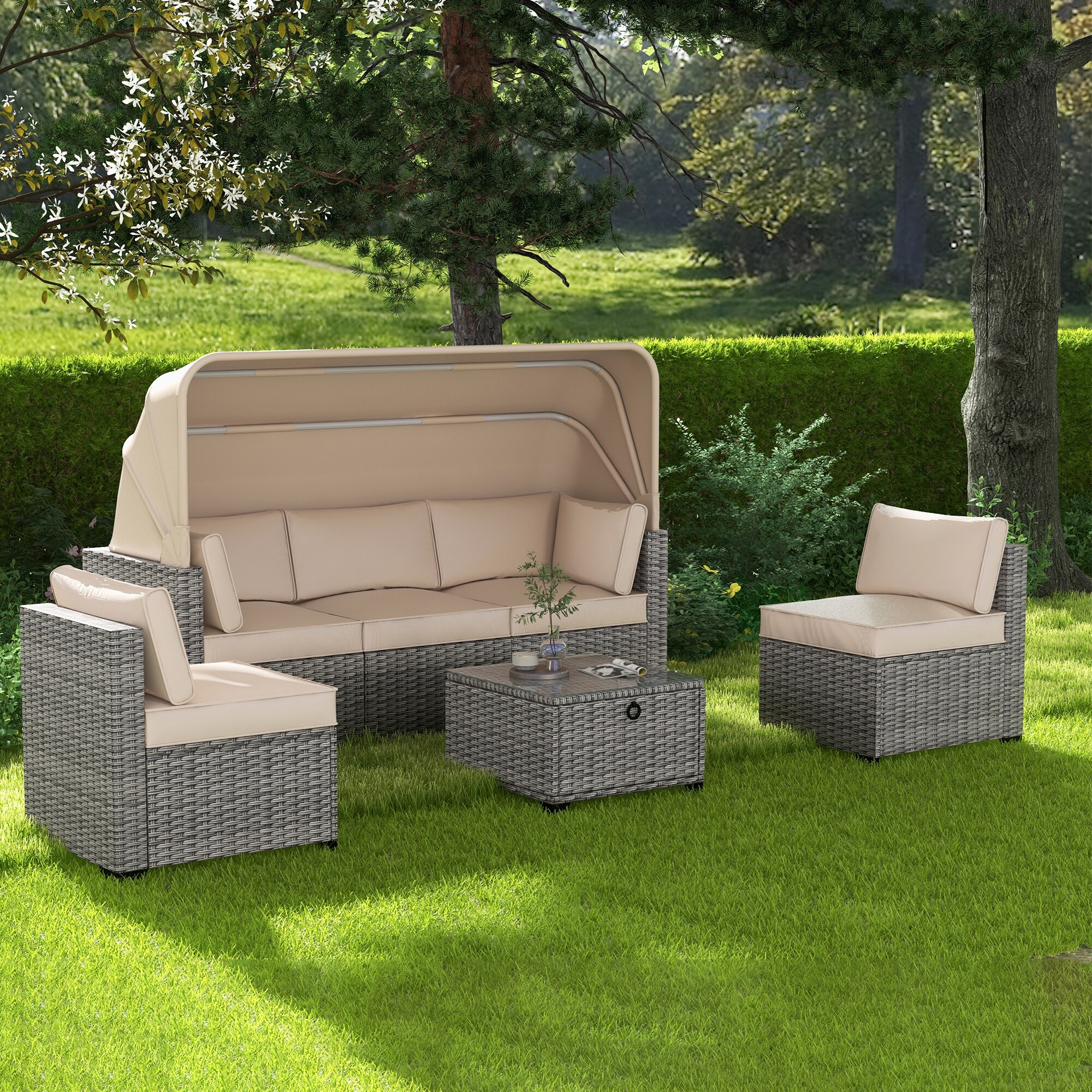 Bybafun YA0100128 Patio-Conversation-Sets - View #8