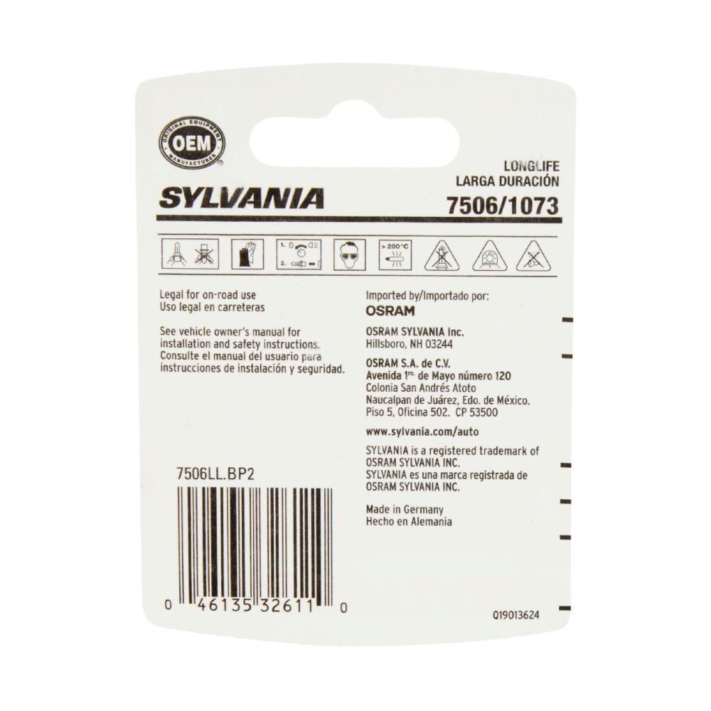 SYLVANIA 7506 LONGLIFE Headlight-Bulbs - View #2