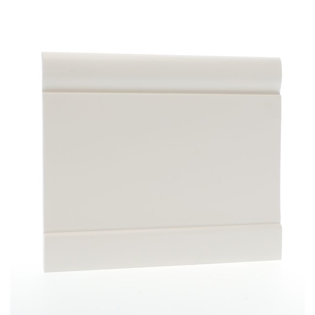 Flexco 6-in Arctic White Vinyl Floor Base Flexco 6-in Arctic White Vinyl Floor Base