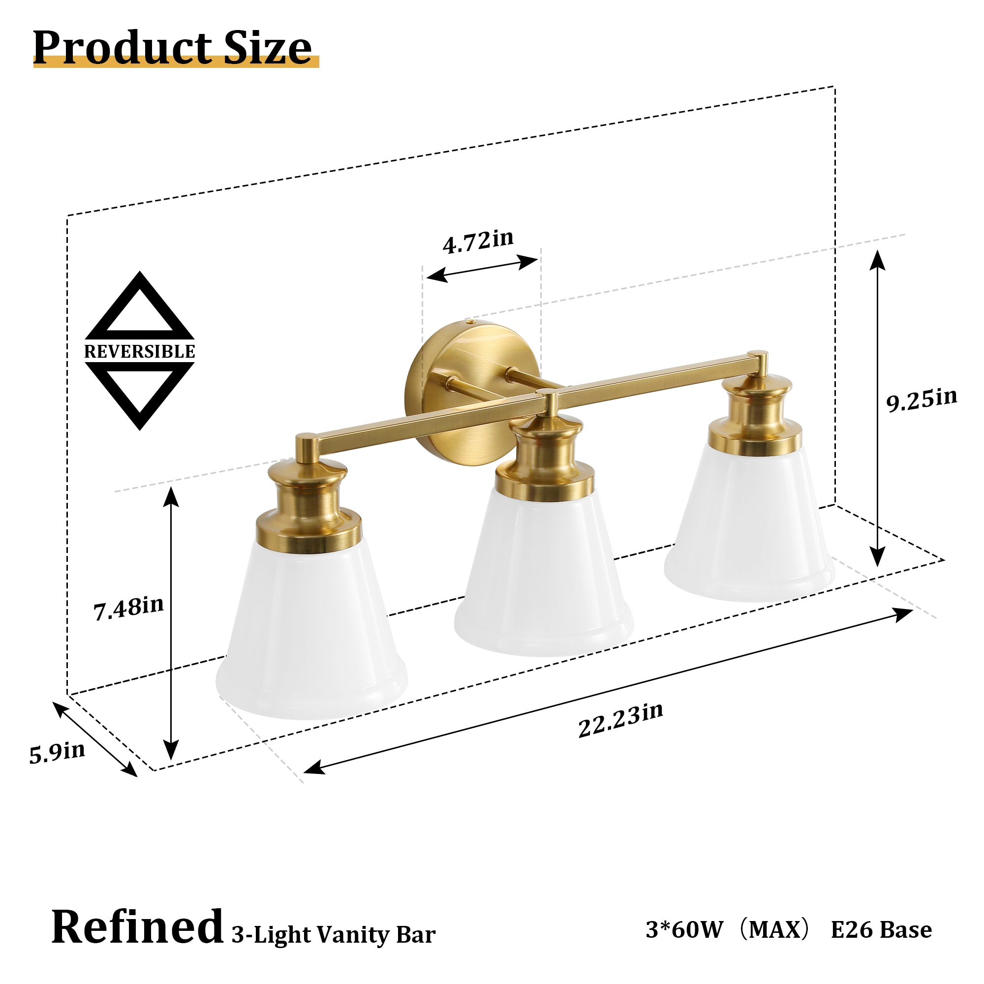 KAISITE 8206WL-03GD-US b089995 - View #7
