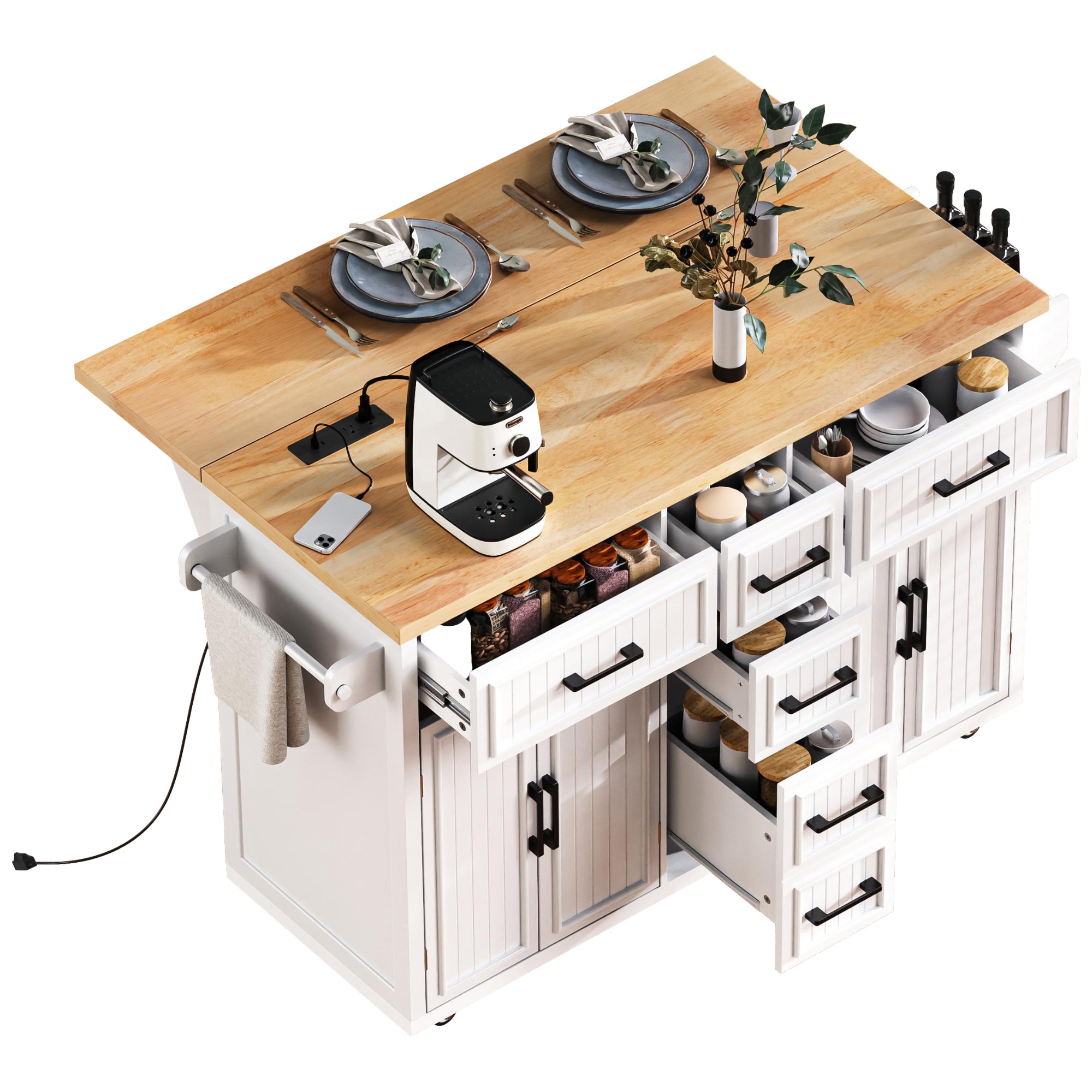 SINOFURN SYB260086WT Kitchen-Furniture - View #15