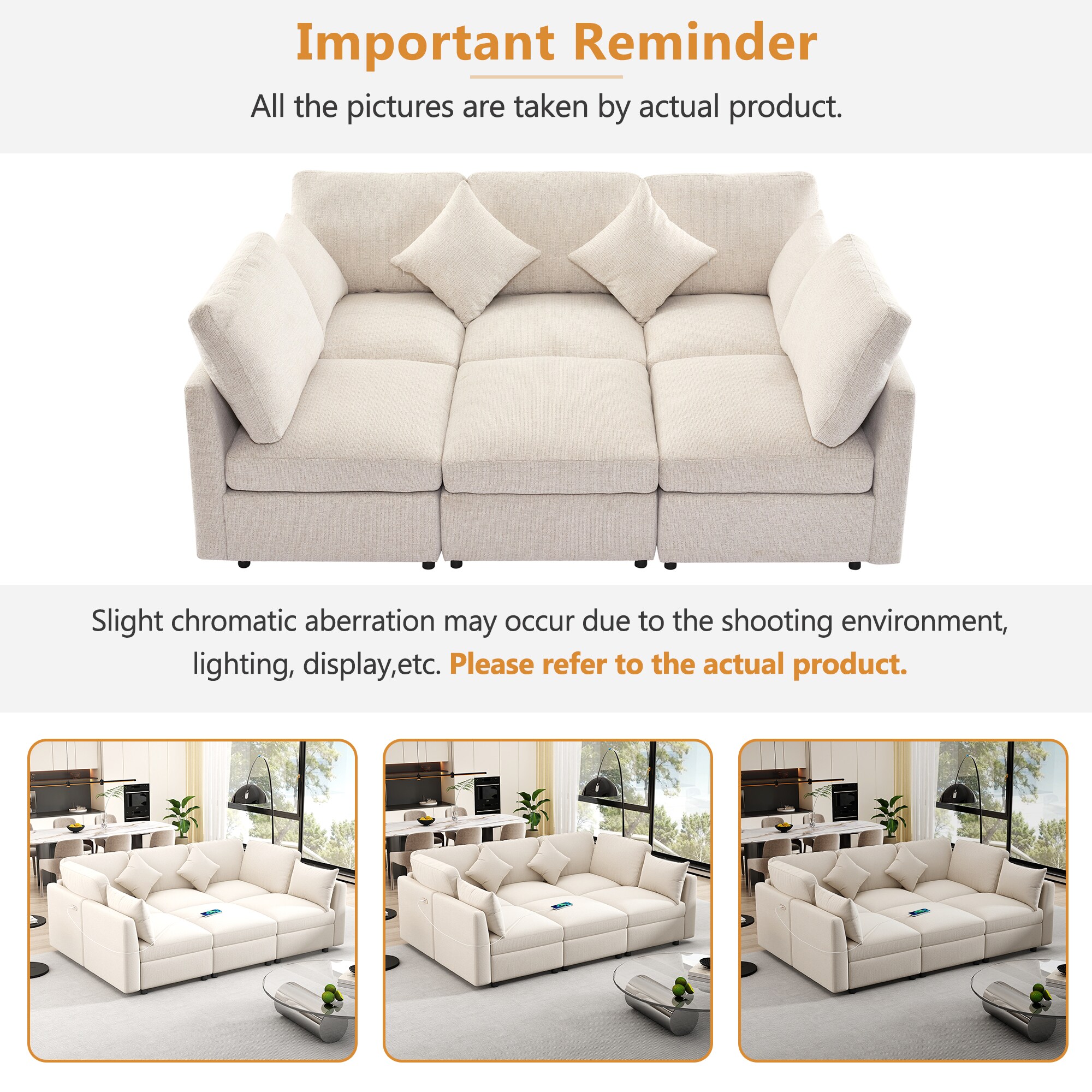 Homy Casa N719S002130A Sofas-Loveseats - View #9