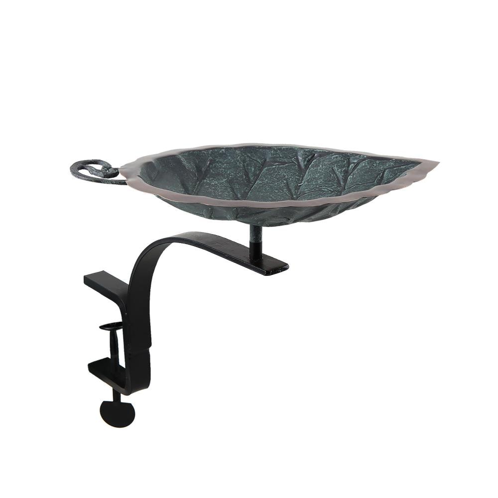 Minuteman International BB-04-RM 12-Inches H Antique Brass Plated Metal Complete birdbath