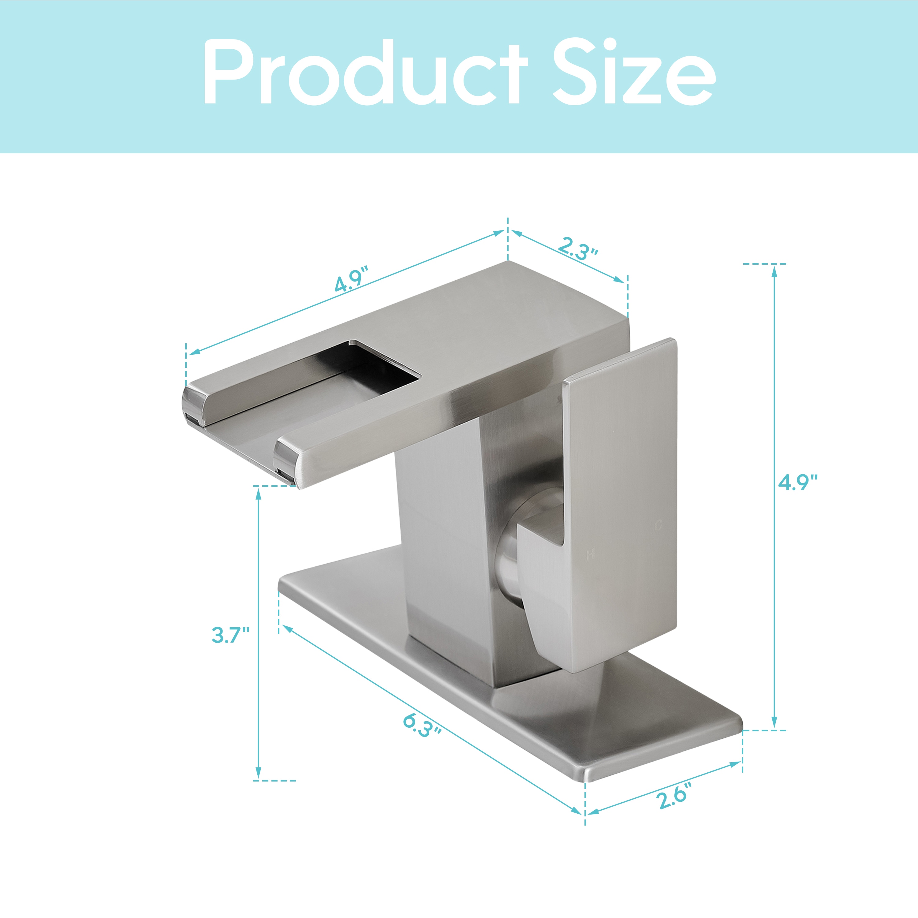 WELLFOR FH76571-C Lavatory-Faucets - View #4
