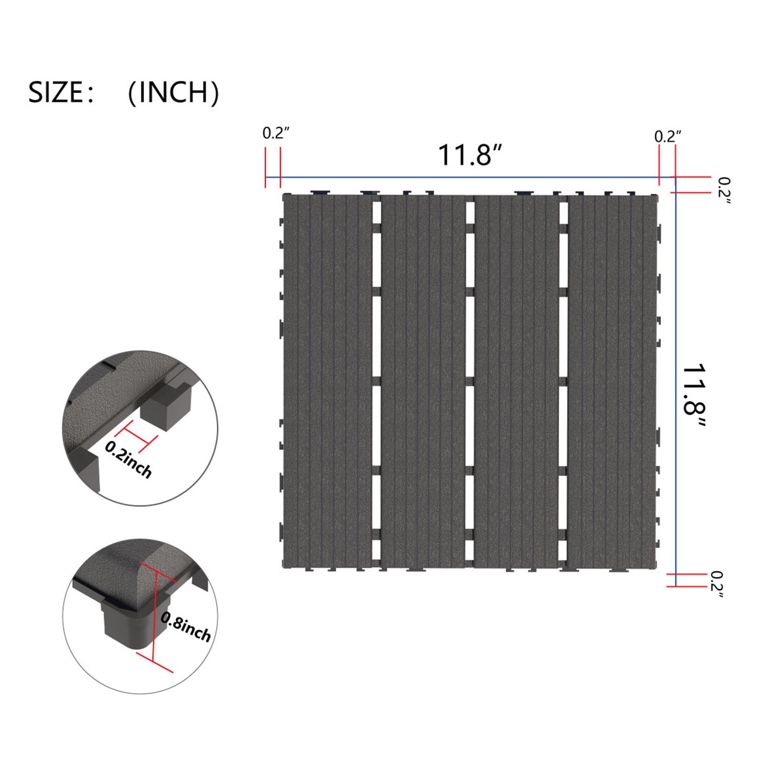 Bybafun YC0100007 Deck-Tiles - View #2