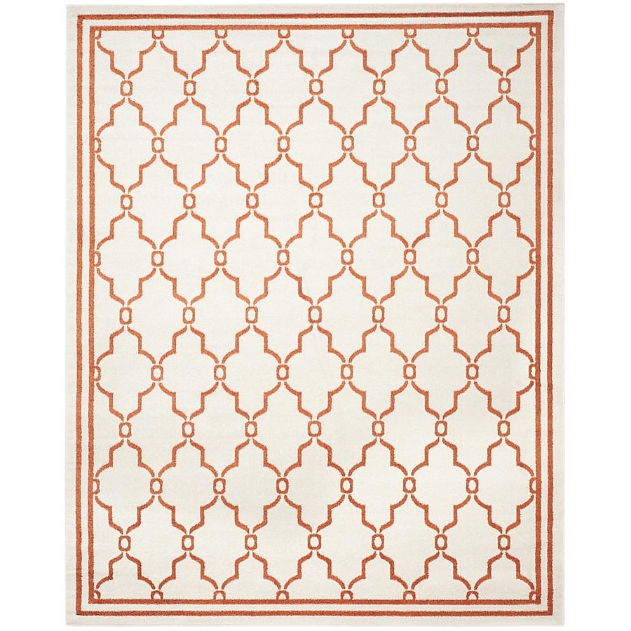 Safavieh Marion 3 x 4 Beige/Orange Indoor/Outdoor Trellis Throw Rug Safavieh Marion 3 x 4 Beige/Orange Indoor/Outdoor Trellis Throw Rug