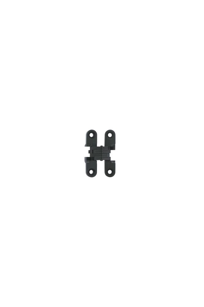 SOSS 101CUS19 101 6-in H Black E-Coat Mortise concealed Interior Door Hinge 2 -Pack