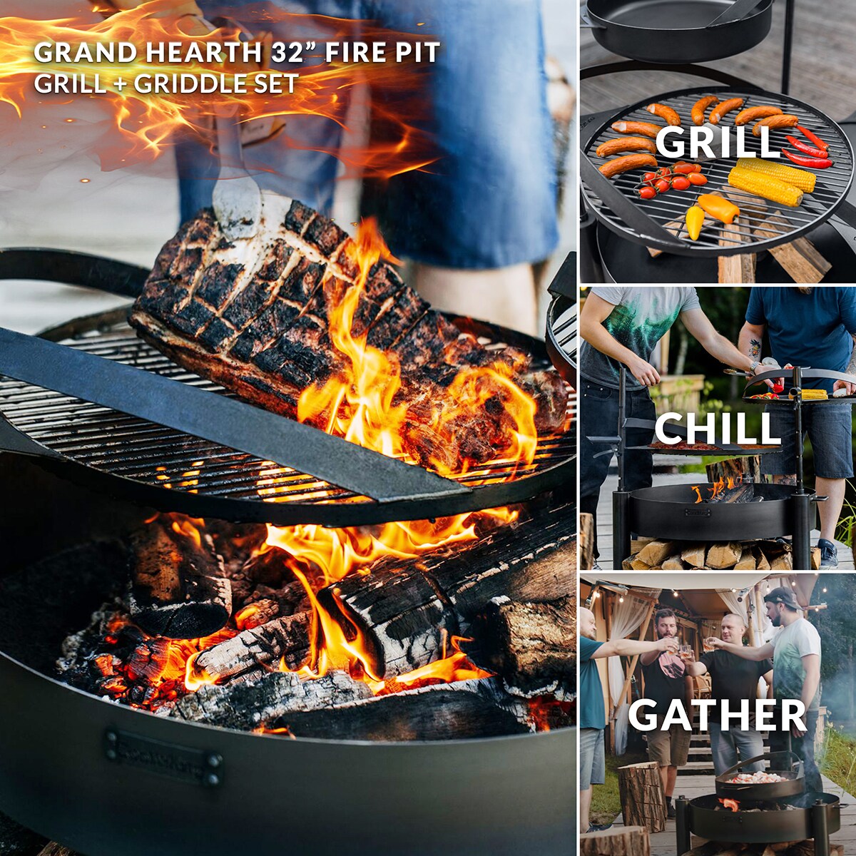 Good Directions 111000GG Outdoor-Woodburning-Firepits - View #2