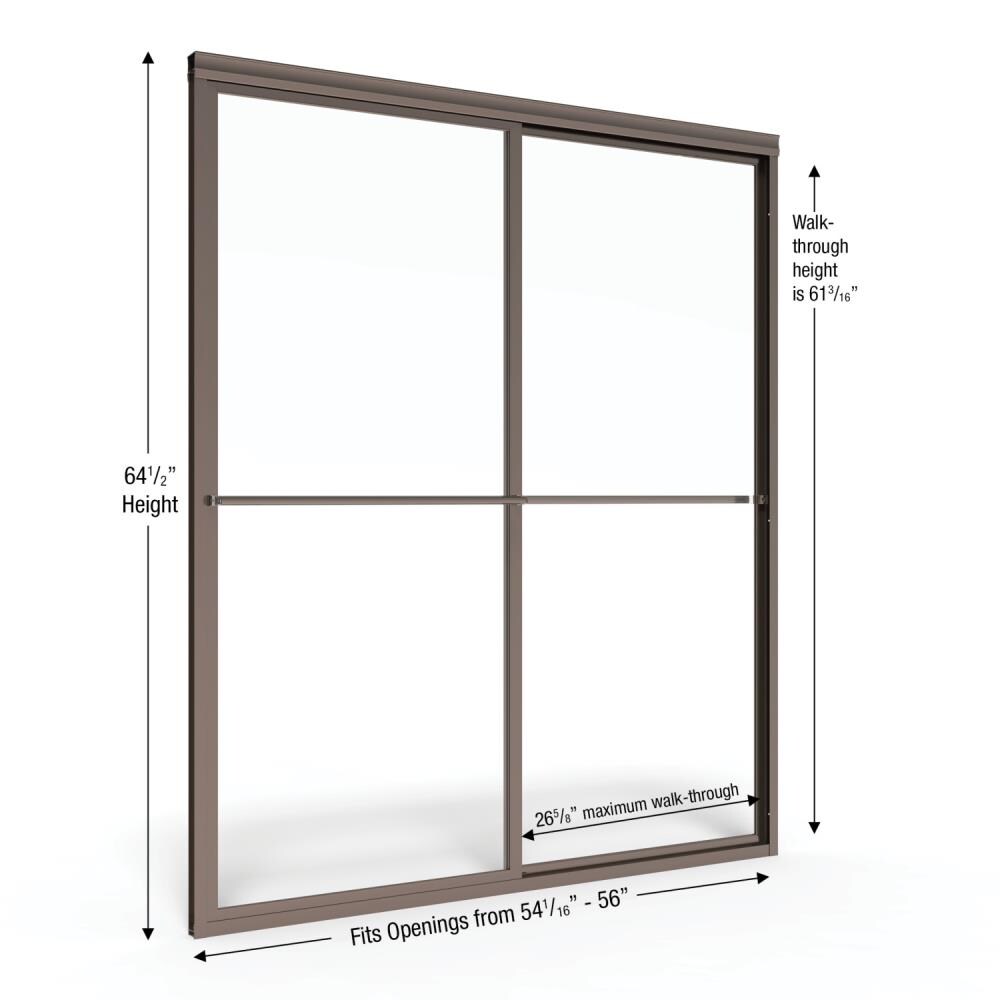 Basco DLXH05A5664OBOR Shower-Doors - View #2