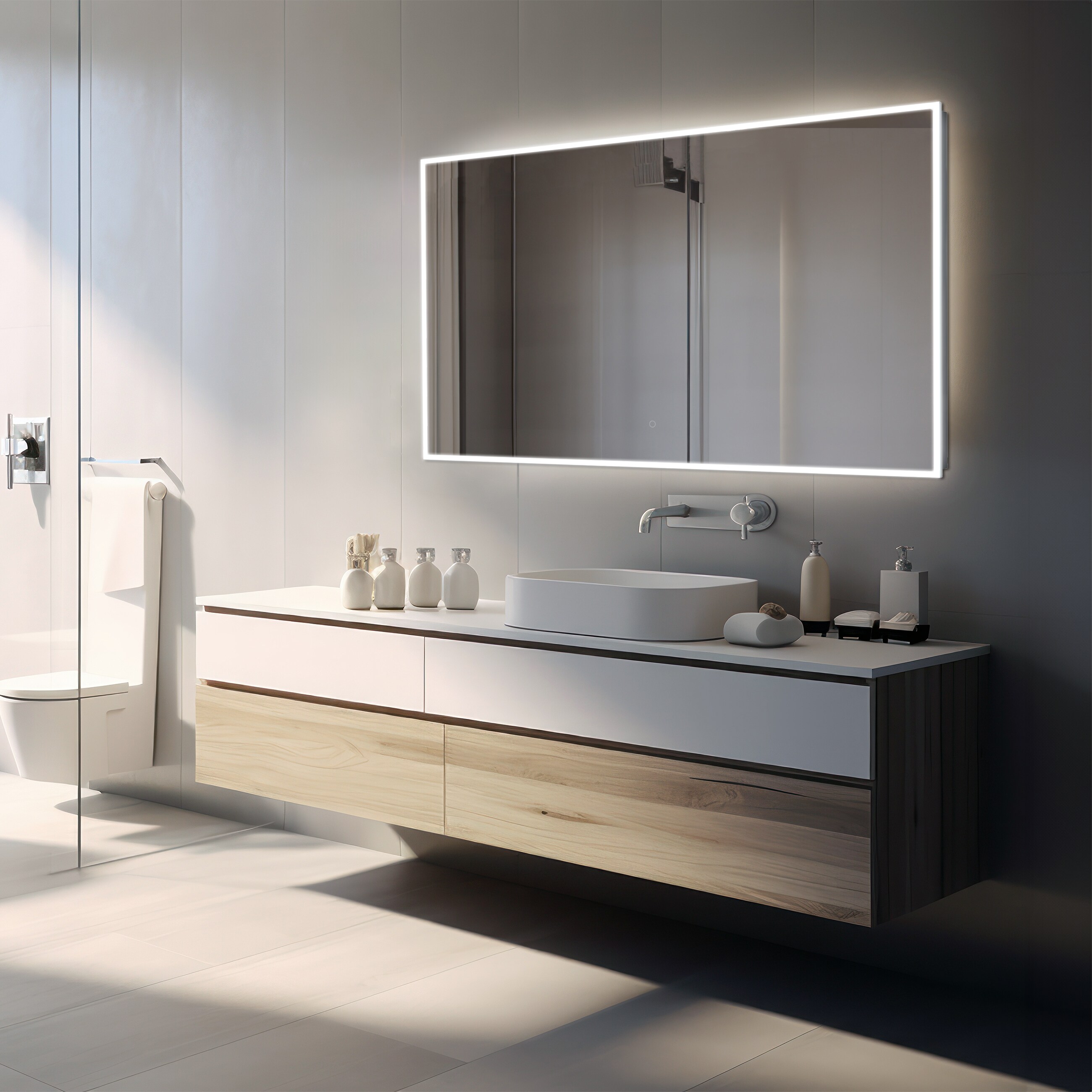 Dreamwerks LACN032 Framed-Bath-Mirrors - View #5