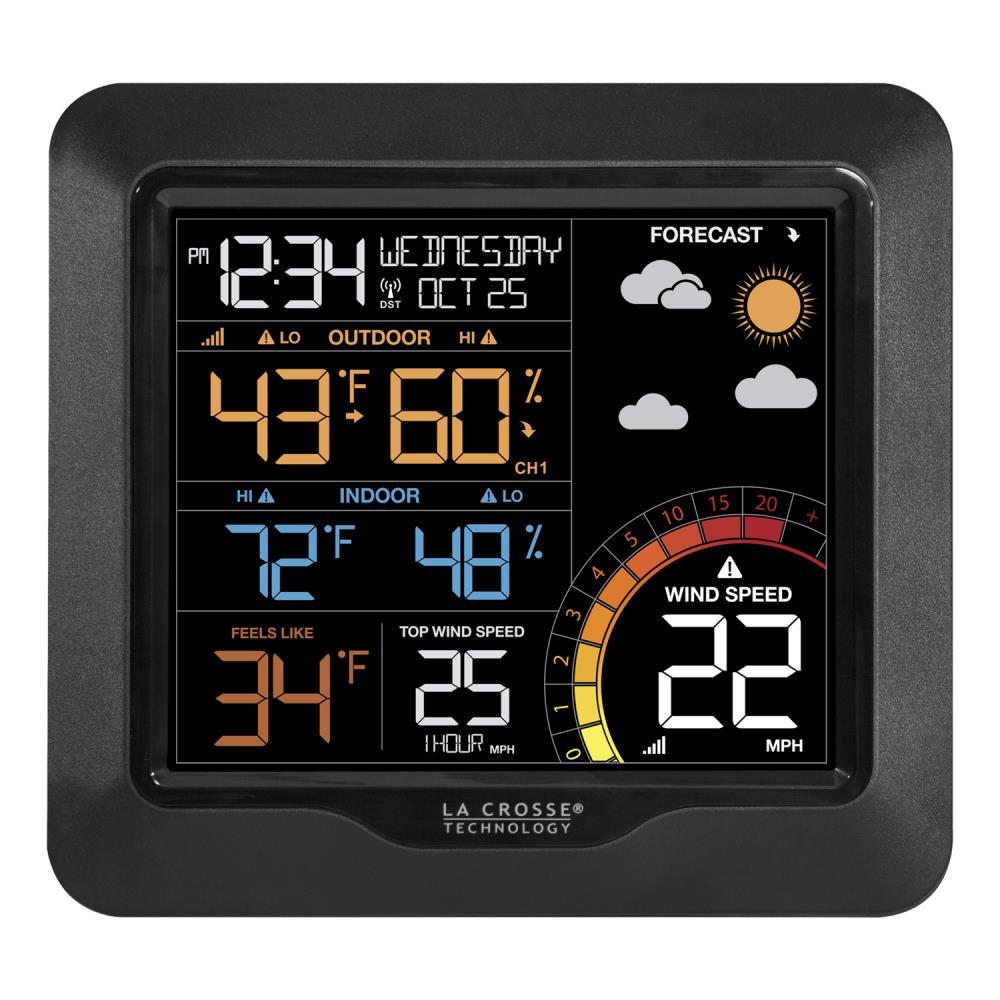 La Crosse Technology Digital Weather Station with Wireless Outdoor Sensor  in the Digital Weather Stations department at