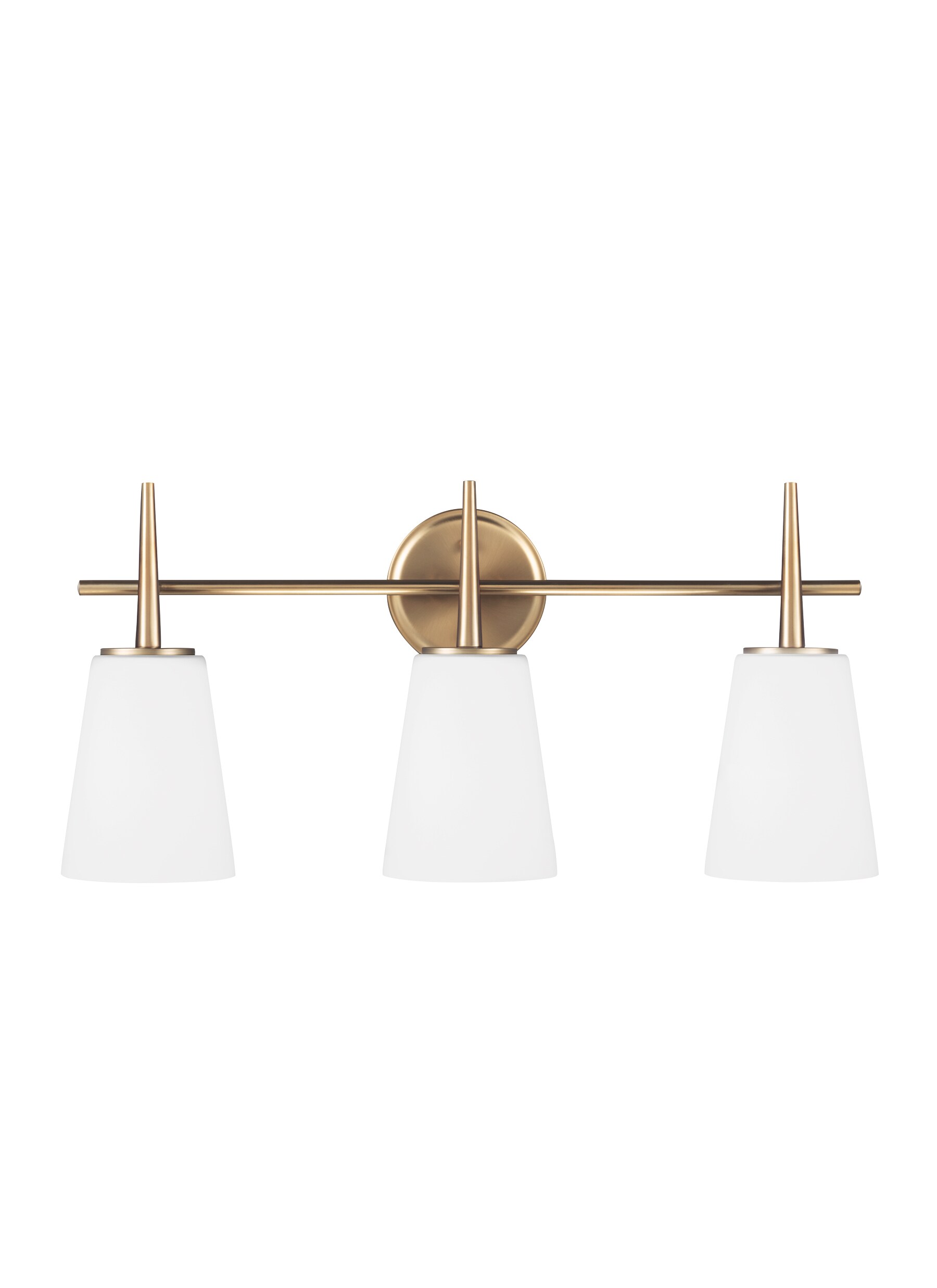 Sea Gull Lighting Transitional Driscoll 25 1/4and 17 3/4 Satin Bronze  Finish 5 Light Chandelier 