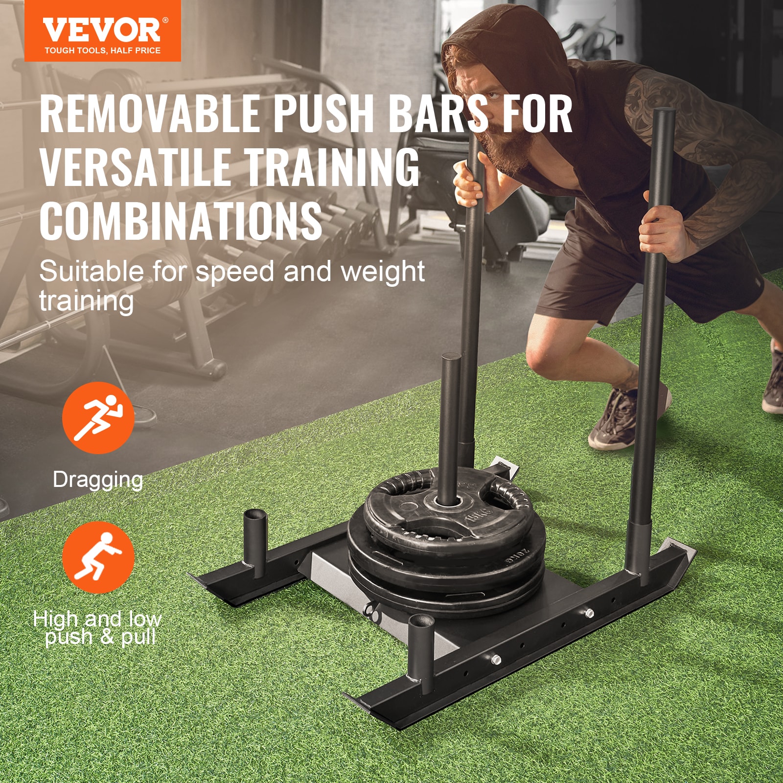 VEVOR SZXQ12YCTXSX2I7UKV0 Barbells-Weight-Bars-Plates - View #3