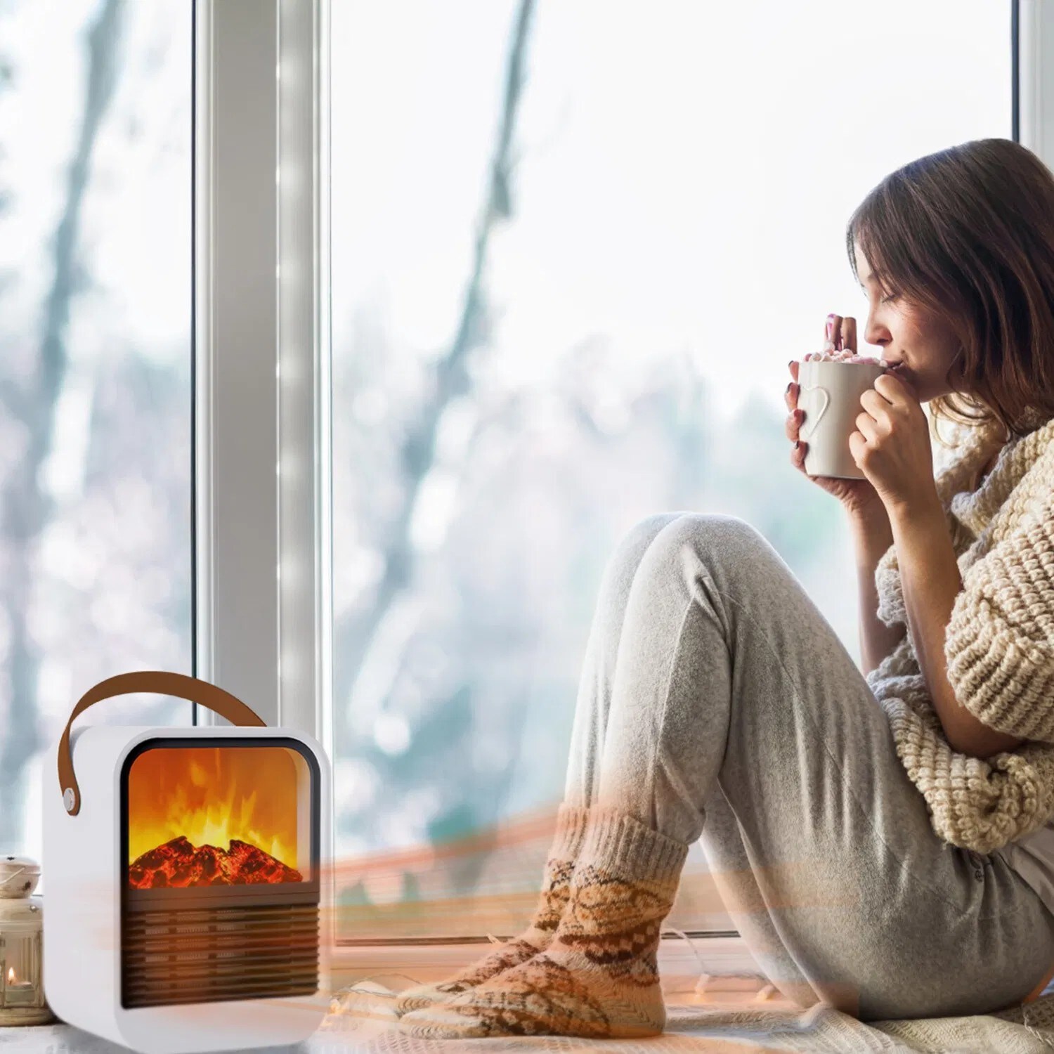 Kahomvis HEAT-QPDO-10 Portable-Electric-Heat - View #10