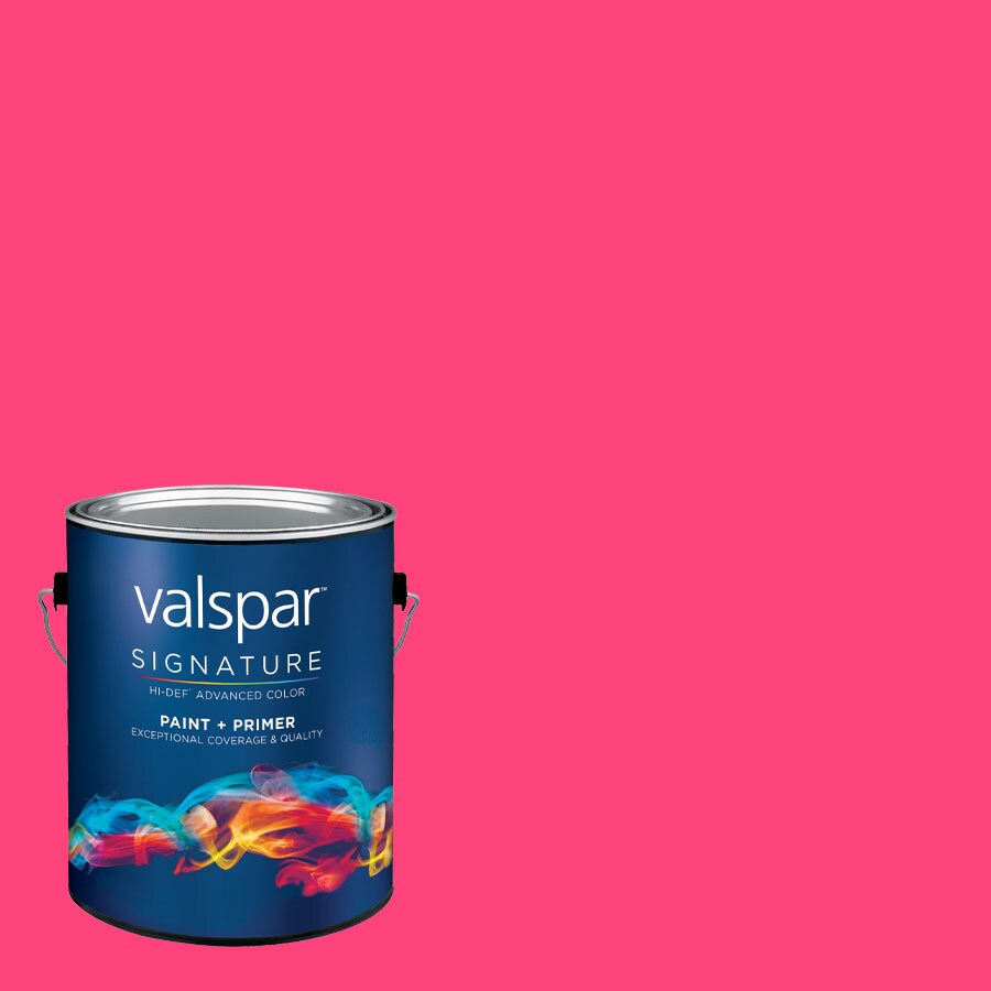 Creative Ideas for Color by Valspar CI220-FIRSTKISS98824 Semi-gloss First Kiss Pre-tinted Latex Interior Paint + Primer (1-Gallon)