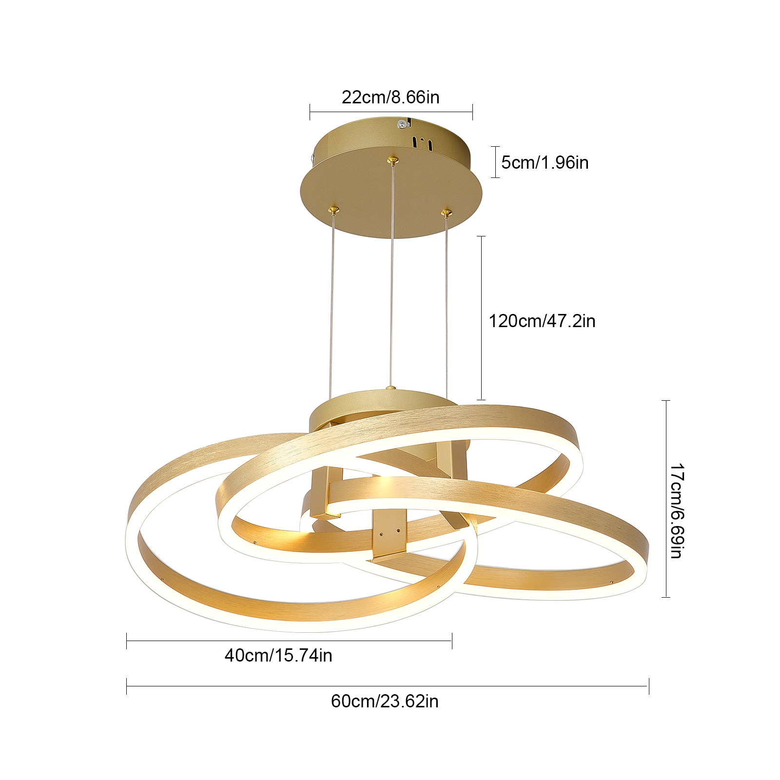 Oukaning HG-HCXLST-6536-US Pendant-Lights - View #7