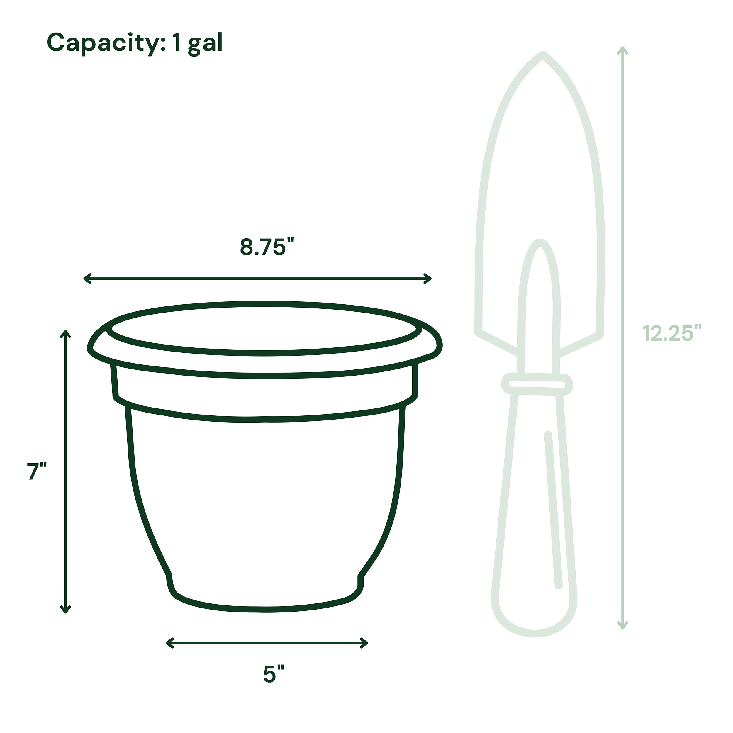 Bloem DCB-APMIX60 Planter-Window-Box - View #3