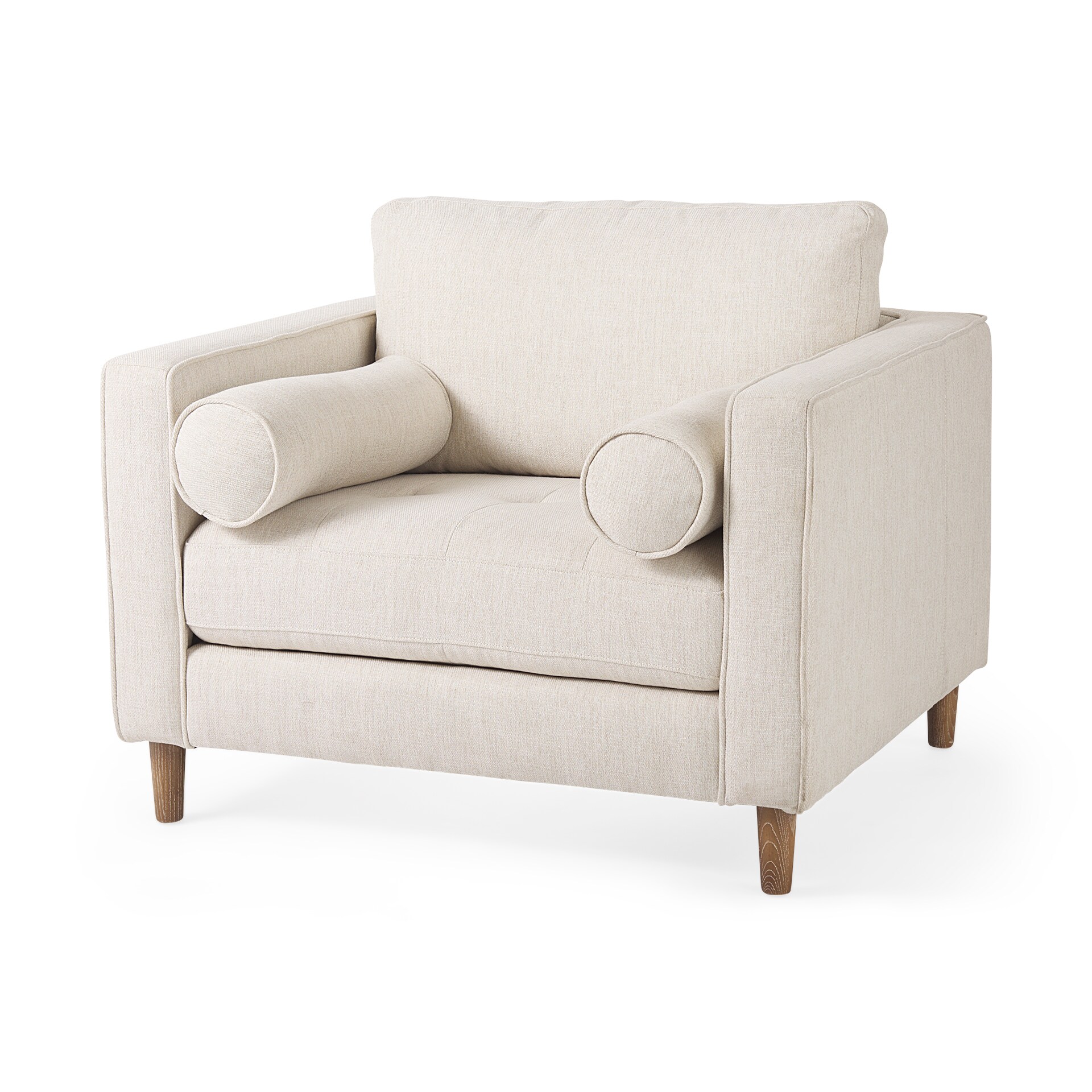 Mercana 69623 Farmhouse Cream Accent Chair