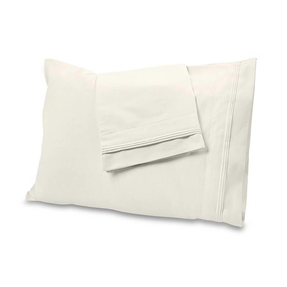 eLuxury 1000QNSH SL IV 1032 Thread Count Egyptian Cotton Sheet Set Queen 1000-Thread Count Cotton Ivory Bed Sheet
