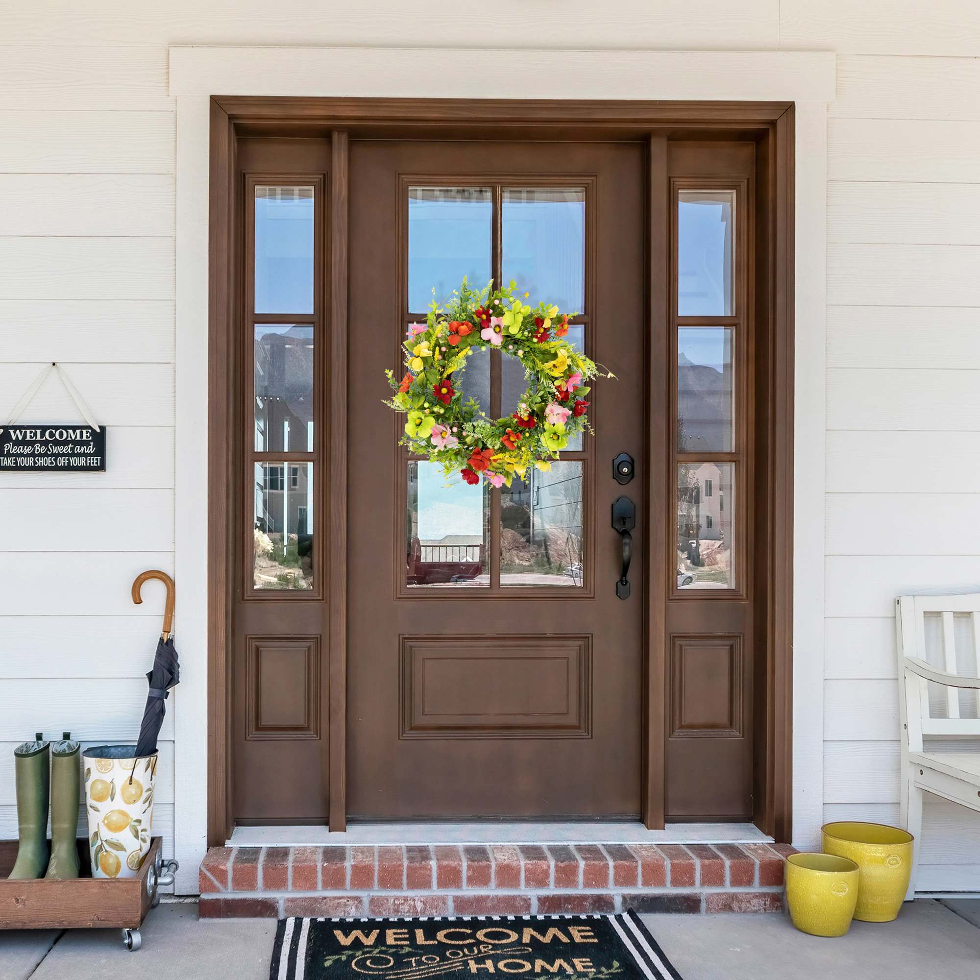 Northlight NORTHLIGHT YK95700 Artificial-Christmas-Wreaths - View #2