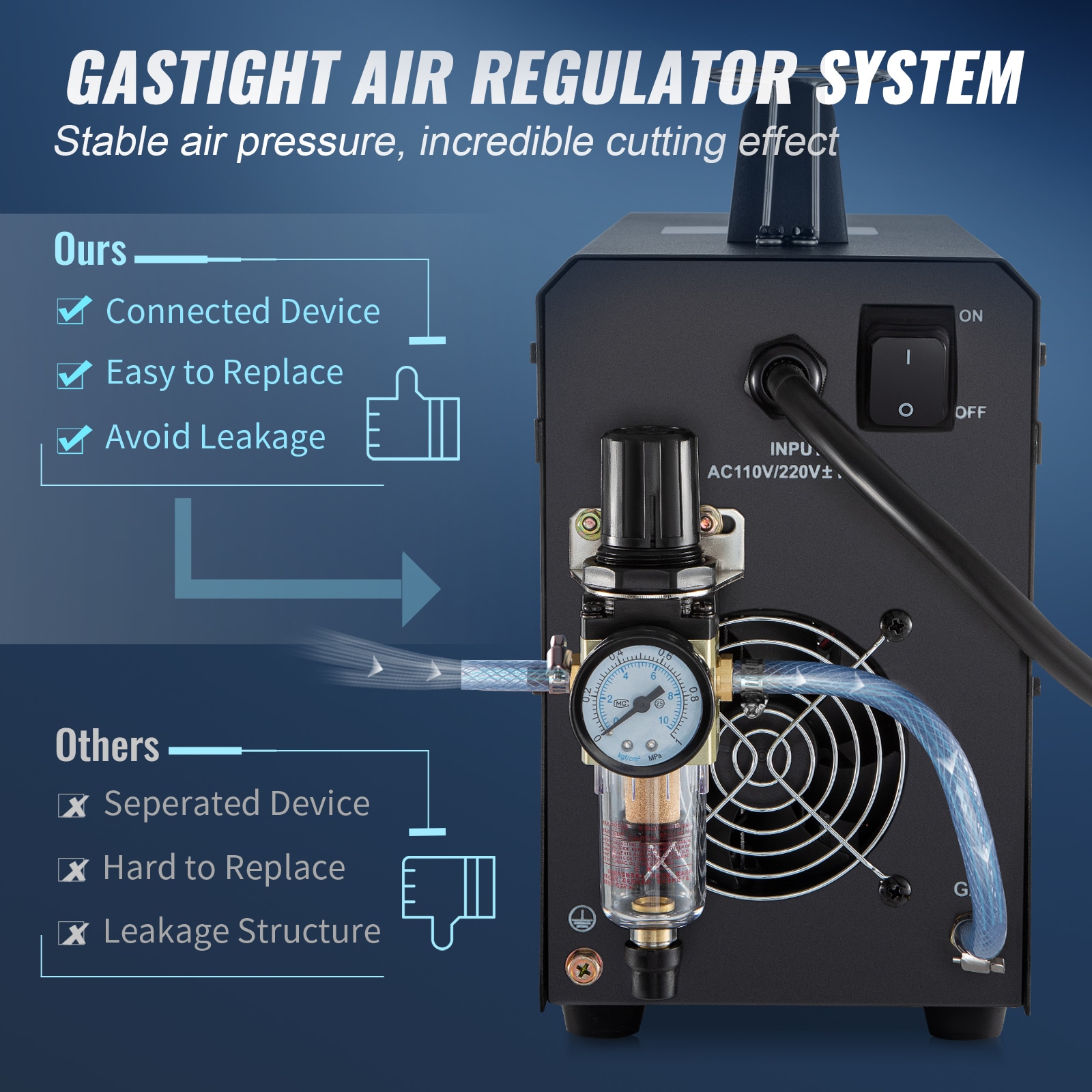 VEVOR SCDLZ50A110201567V5 Plasma-Cutters - View #5