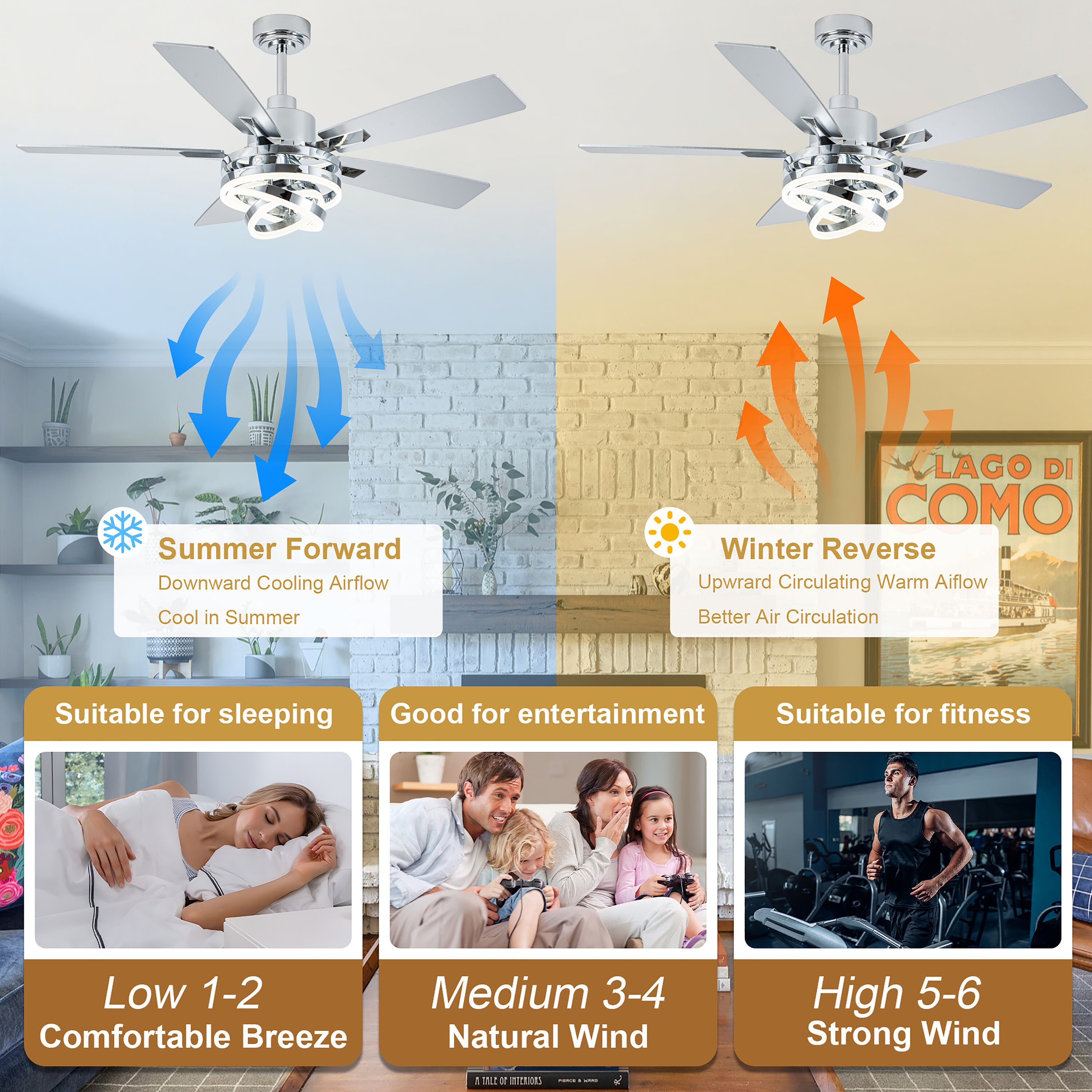 Cusp Barn CS20DC28 Ceiling-Fans - View #4
