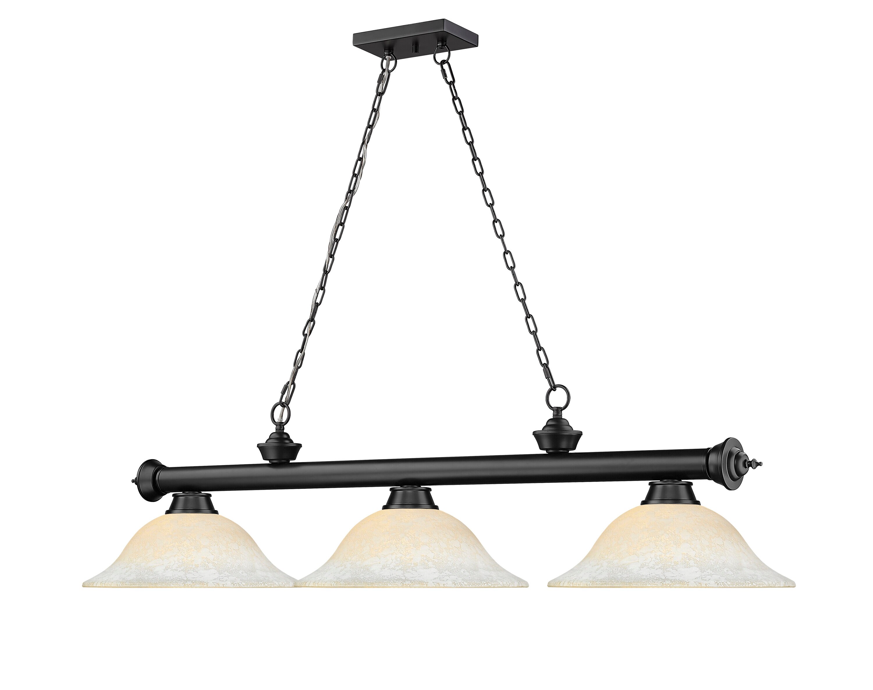 Z-Lite 2306-3MB-WM16 Pool-Table-Lighting - View #3