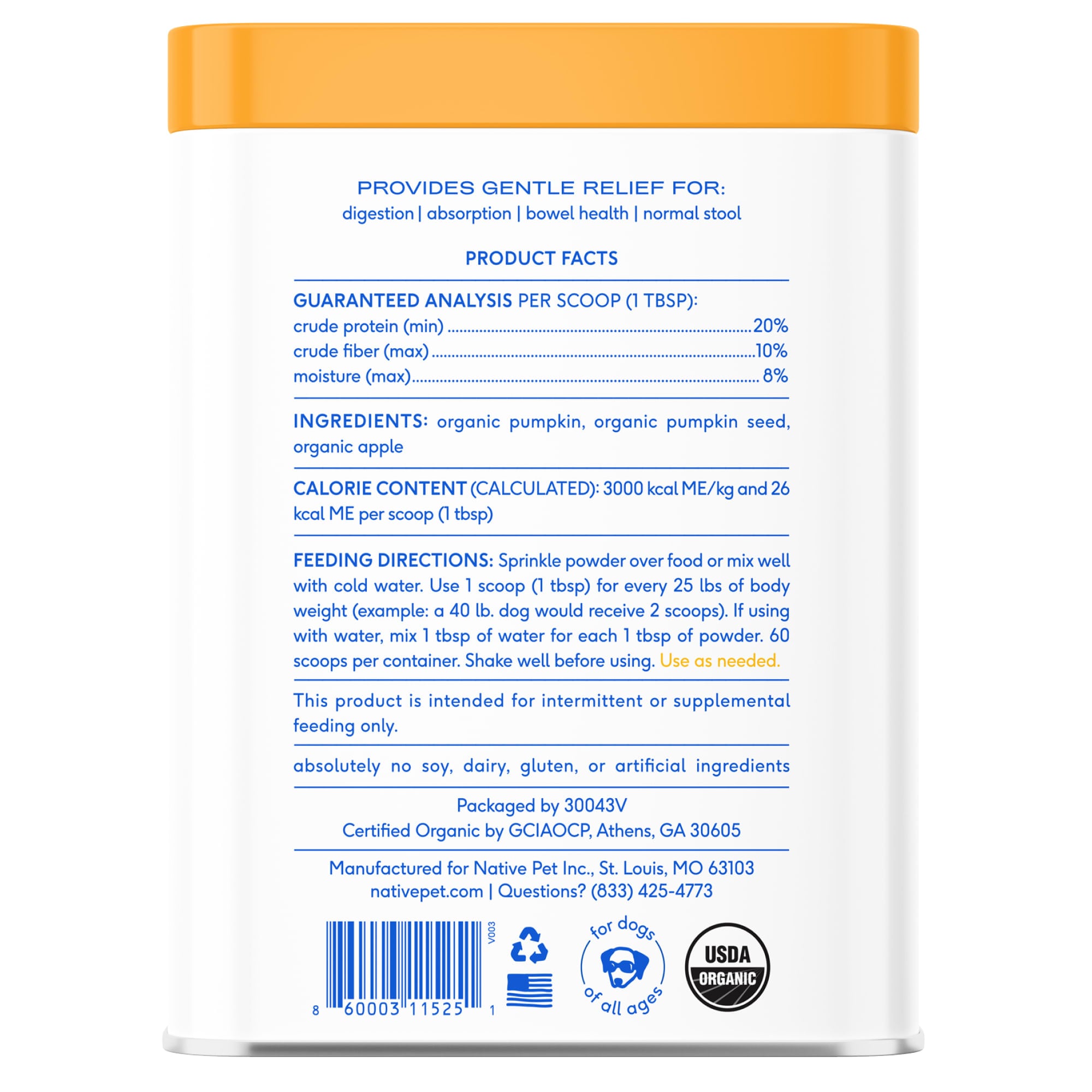 Native Pet PPD-PMKN-160OZ Pet-Vitamins-Suppliments - View #2